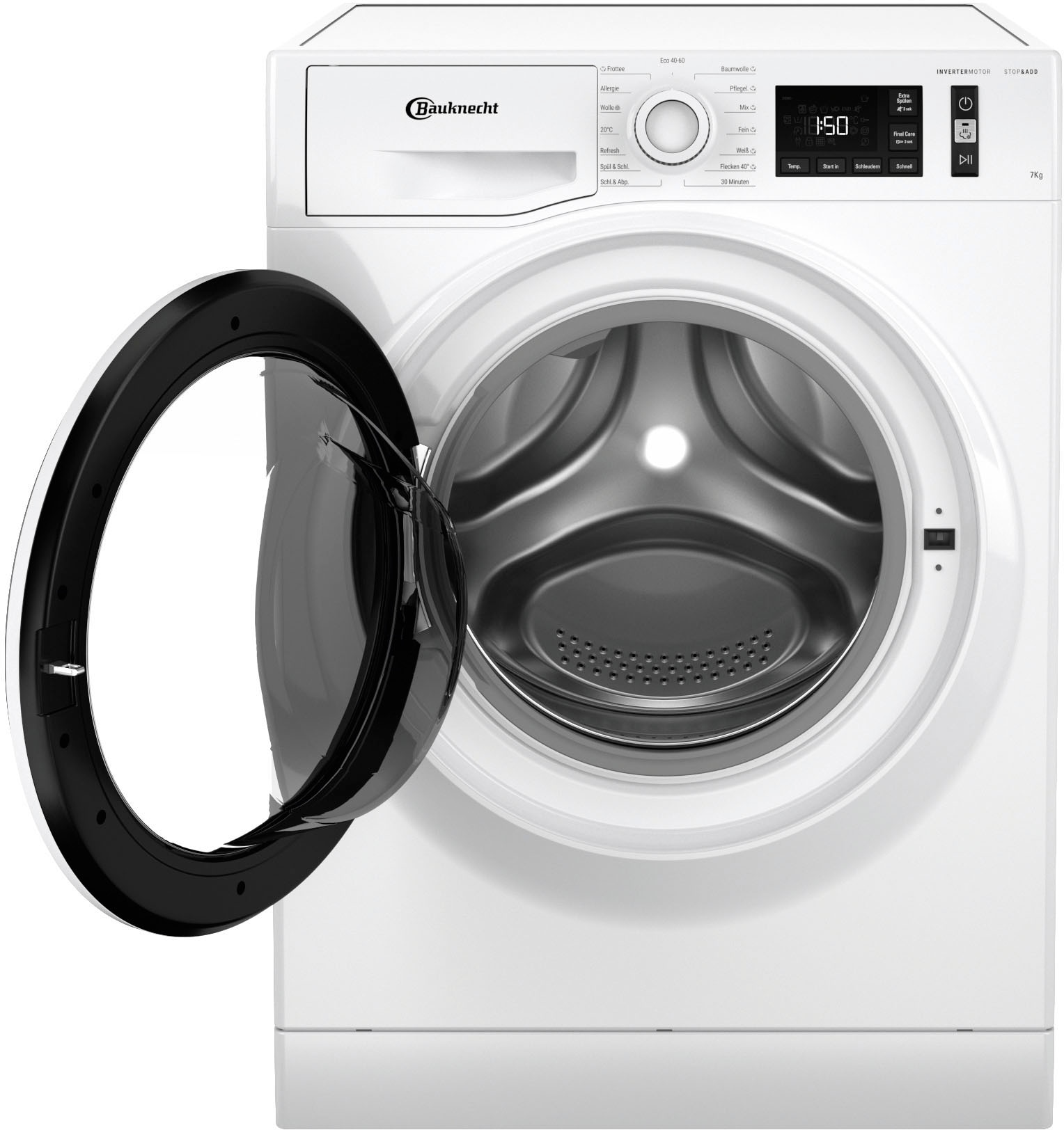 BAUKNECHT Waschmaschine »W 711 W bei OTTO 1400 7 B, 711 B«, kg, Active U/min Active