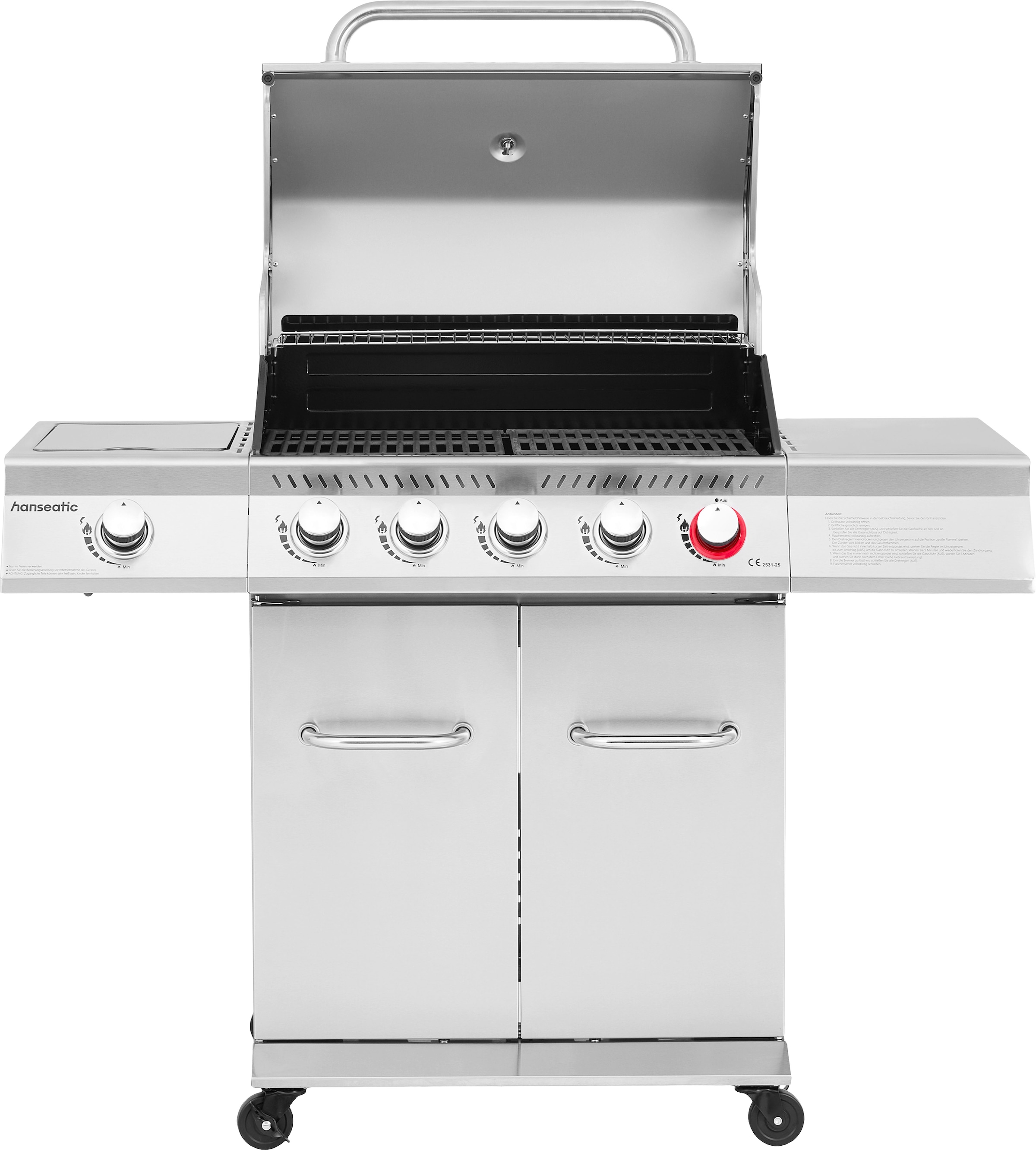 Hanseatic Gasgrill »Richland« inkl. 3 Jahre Herstellergarantie