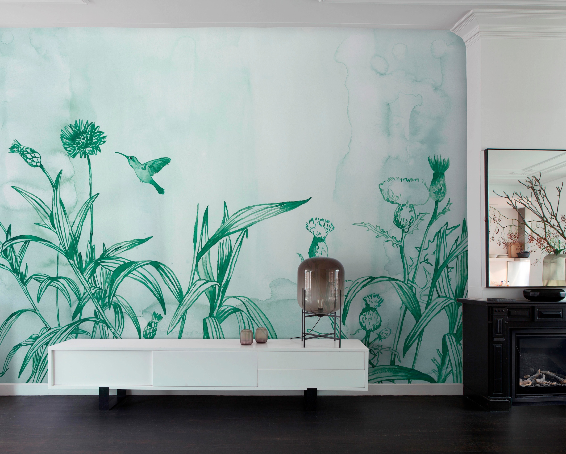 Rasch Fototapete »Young Artists« geblümt | gemustert glatt