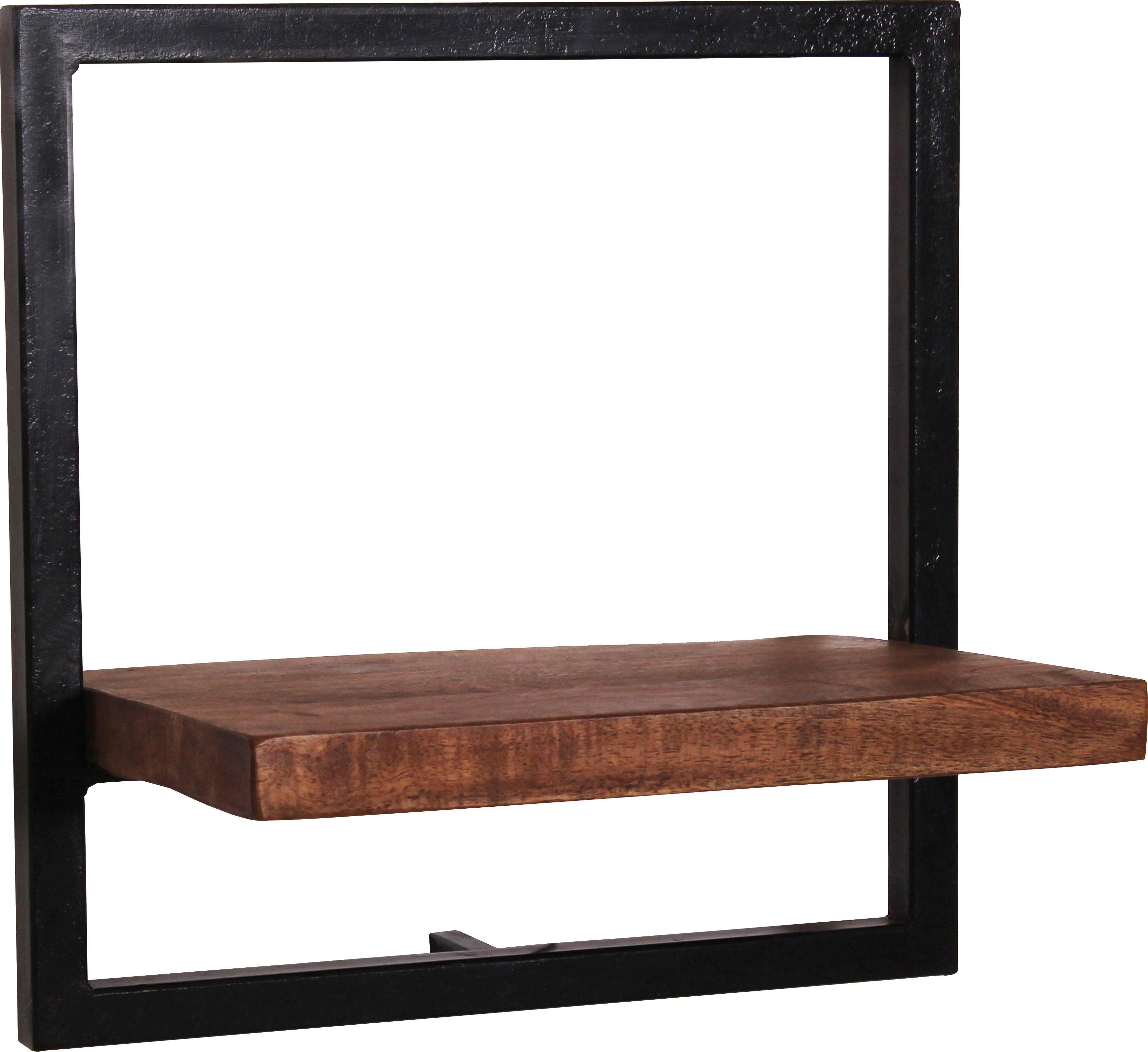 Sit Wandregal »Panama« in verschiedenen Größen in schwarz, Größe B/H/T: 35 cm x 35 cm x 25 cm