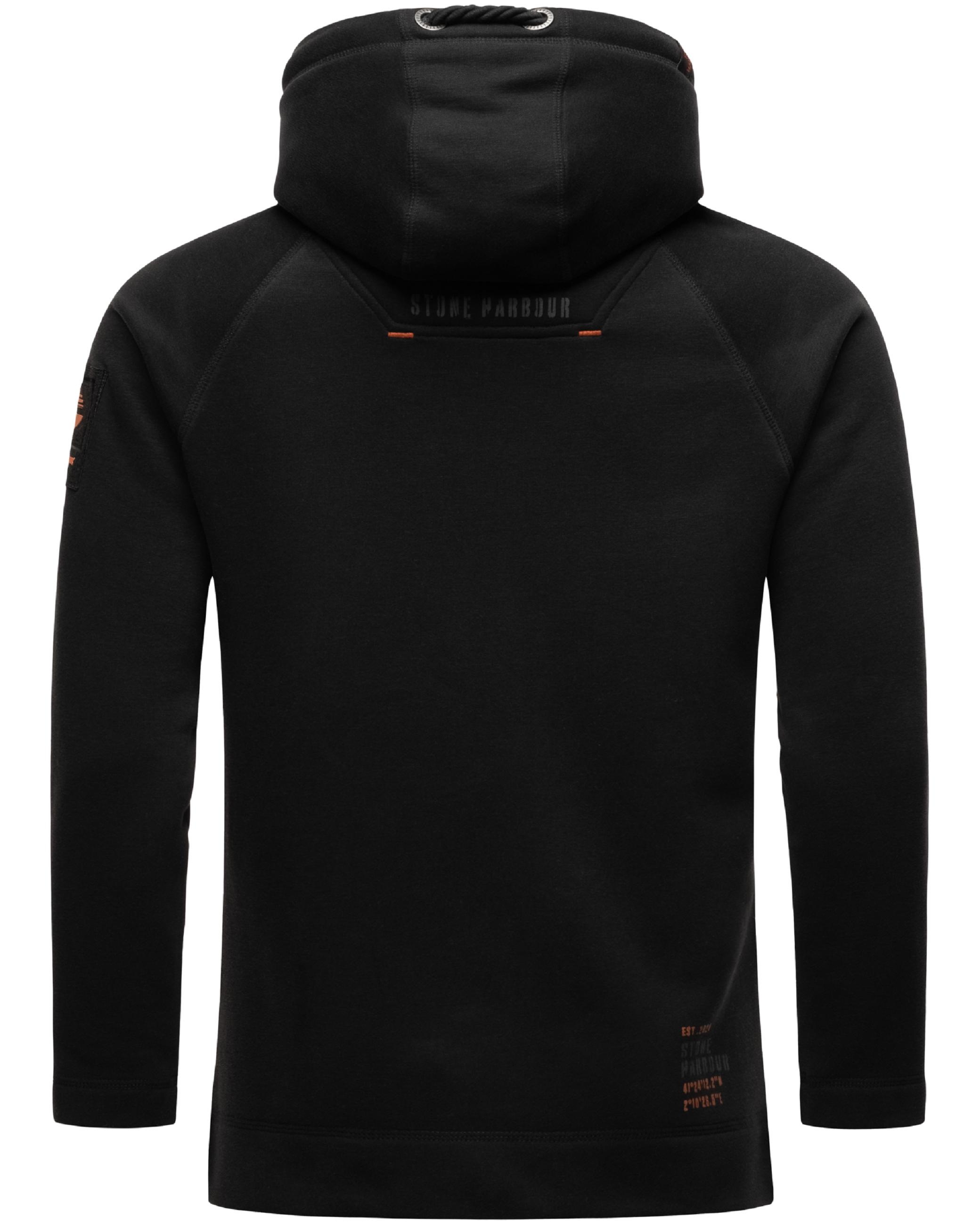 Stone Harbour Hoodie »Hoodie Caspian Sailor«, Sportlicher Kapuzenpullover mit großen Kordeln