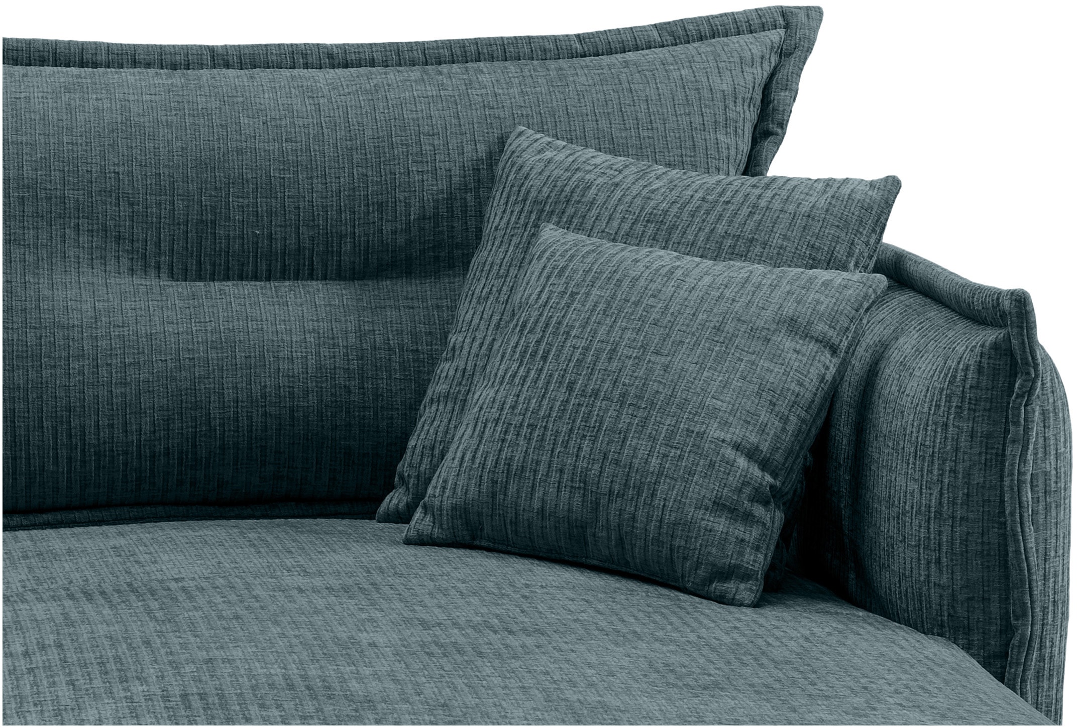 Home affaire Ecksofa »Lazio modernes Design, bequem, schmale Armlehnen, OTTOs Choice« zwei verschiedene Fußfarben wählbar