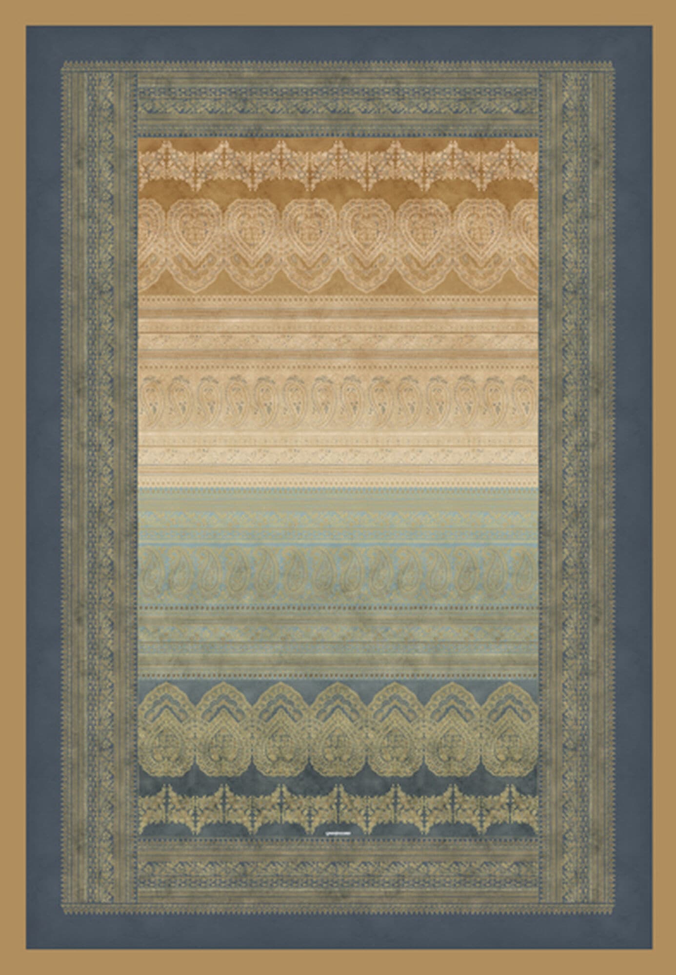 Bassetti Tagesdecke »BRUNELLESCHI« aus Baumwolle mit Paisleymuster