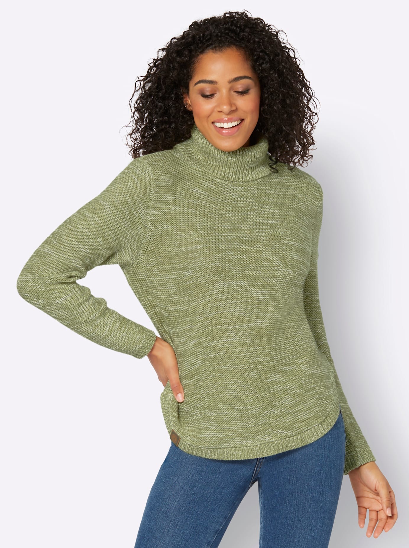 Casual Looks Rollkragenpullover »Pullover«
