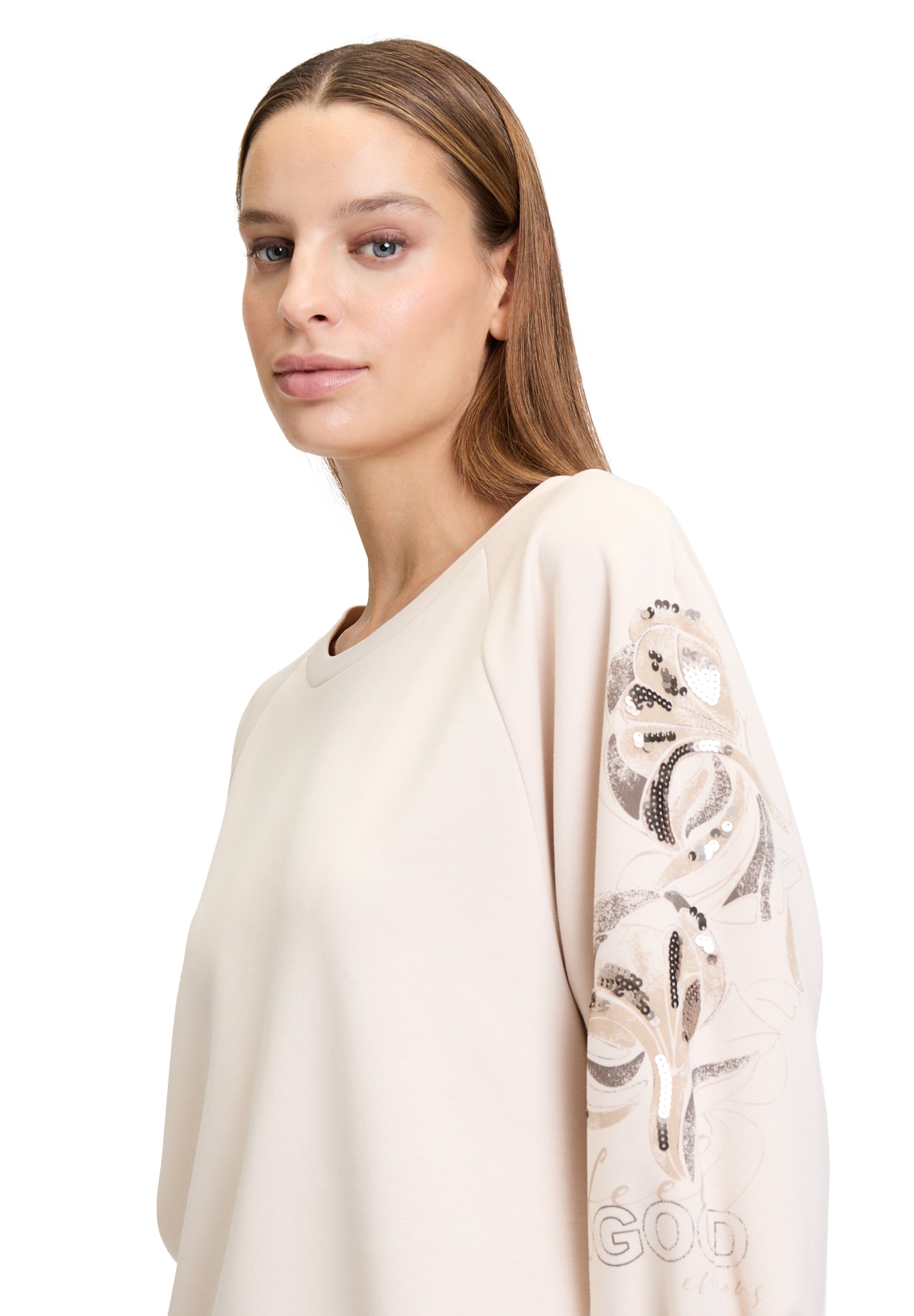 Betty Barclay Sweatshirt »Sweatshirt mit Trompetenärmeln«