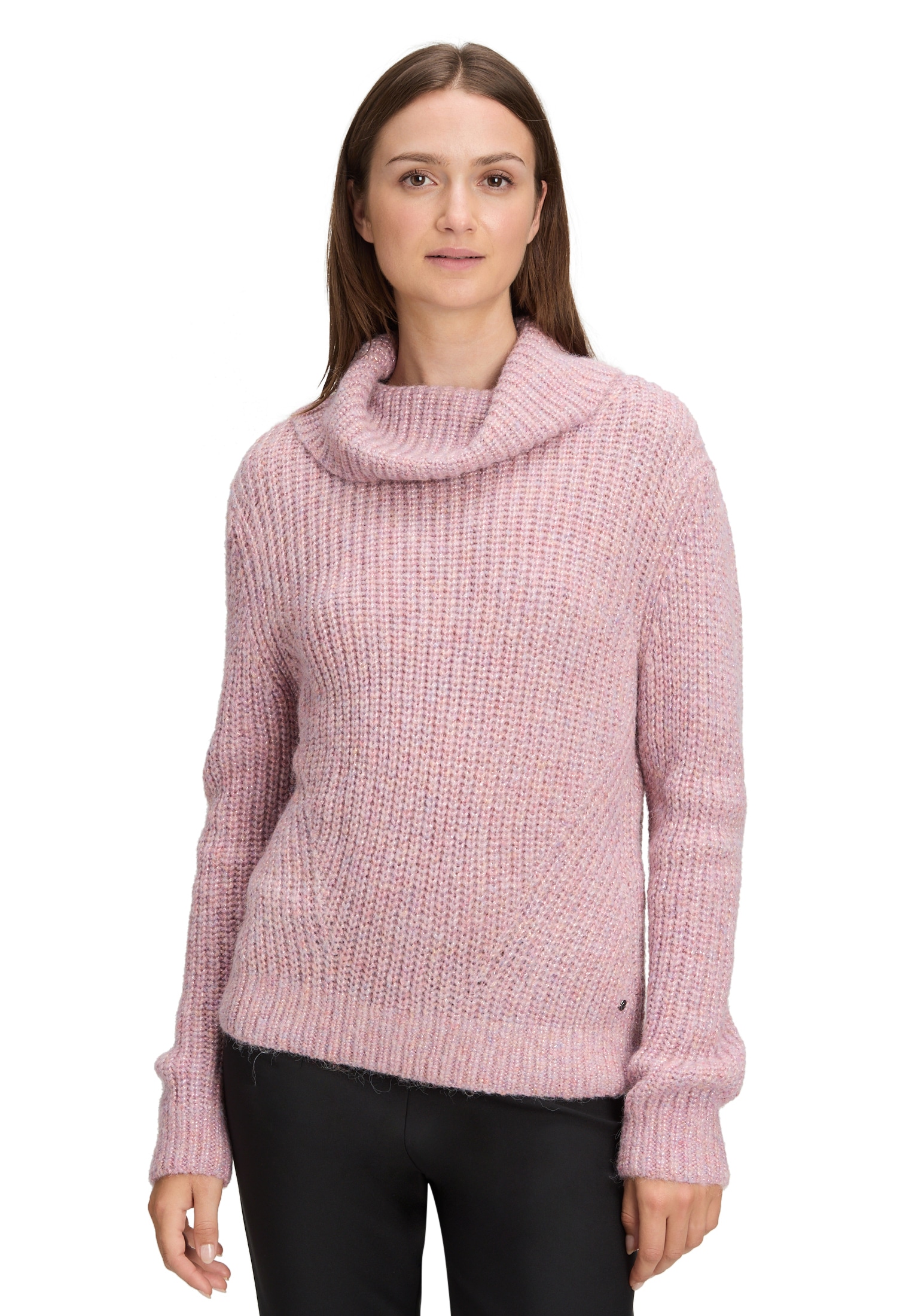 Betty&Co Strickpullover »Strickpullover mit Lurexfaden«