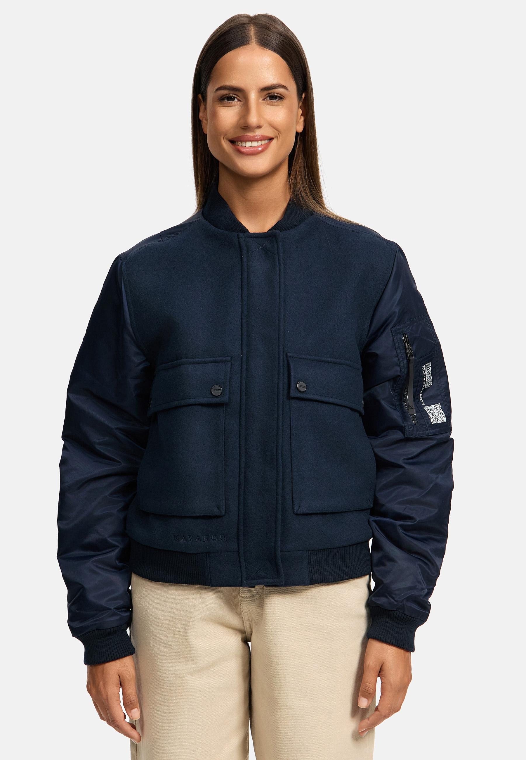 Navahoo Bomberjacke »Bomberjacke Willstehaben 14«
