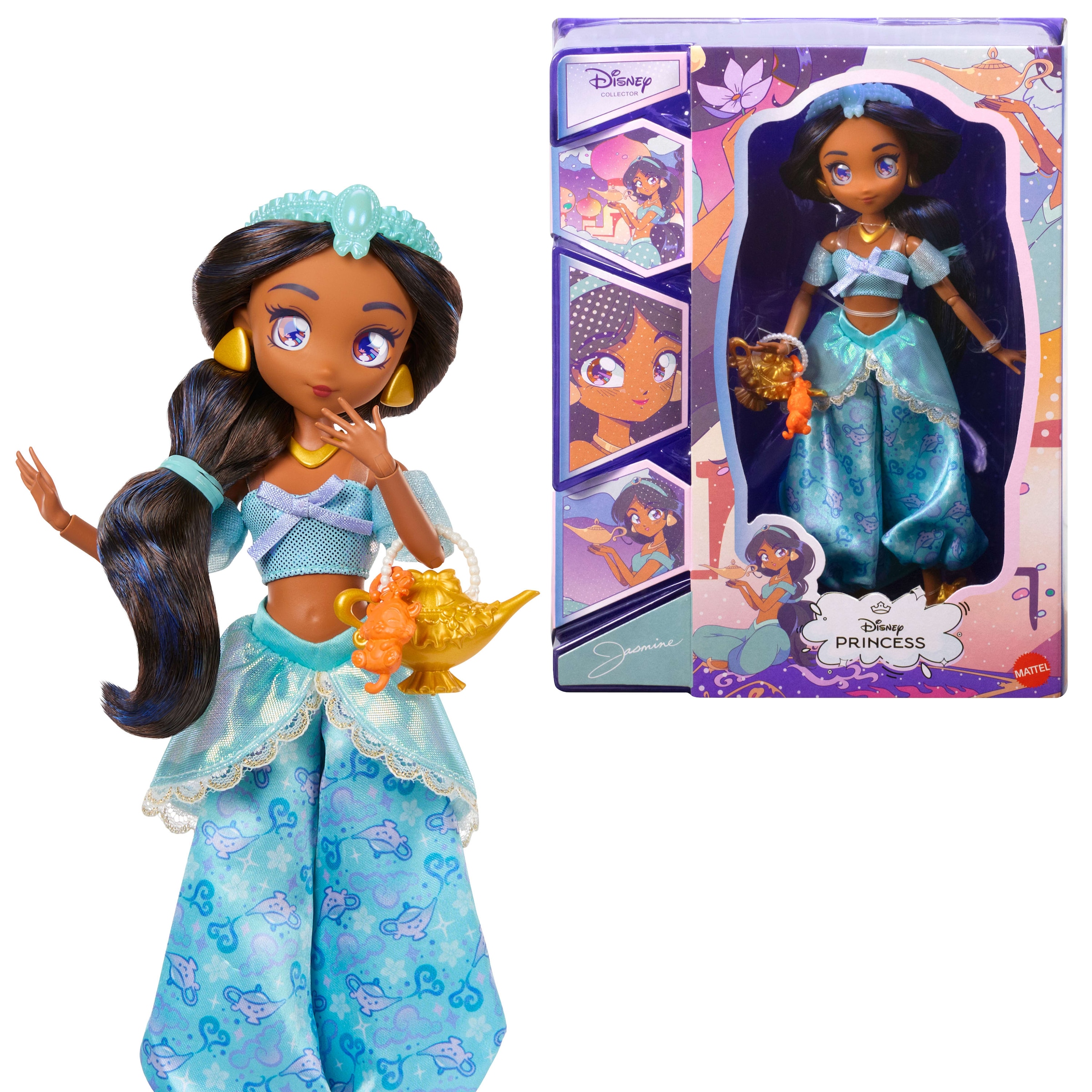Mattel® Anziehpuppe »Disney Prinzessin Collector Manga Jasmine«