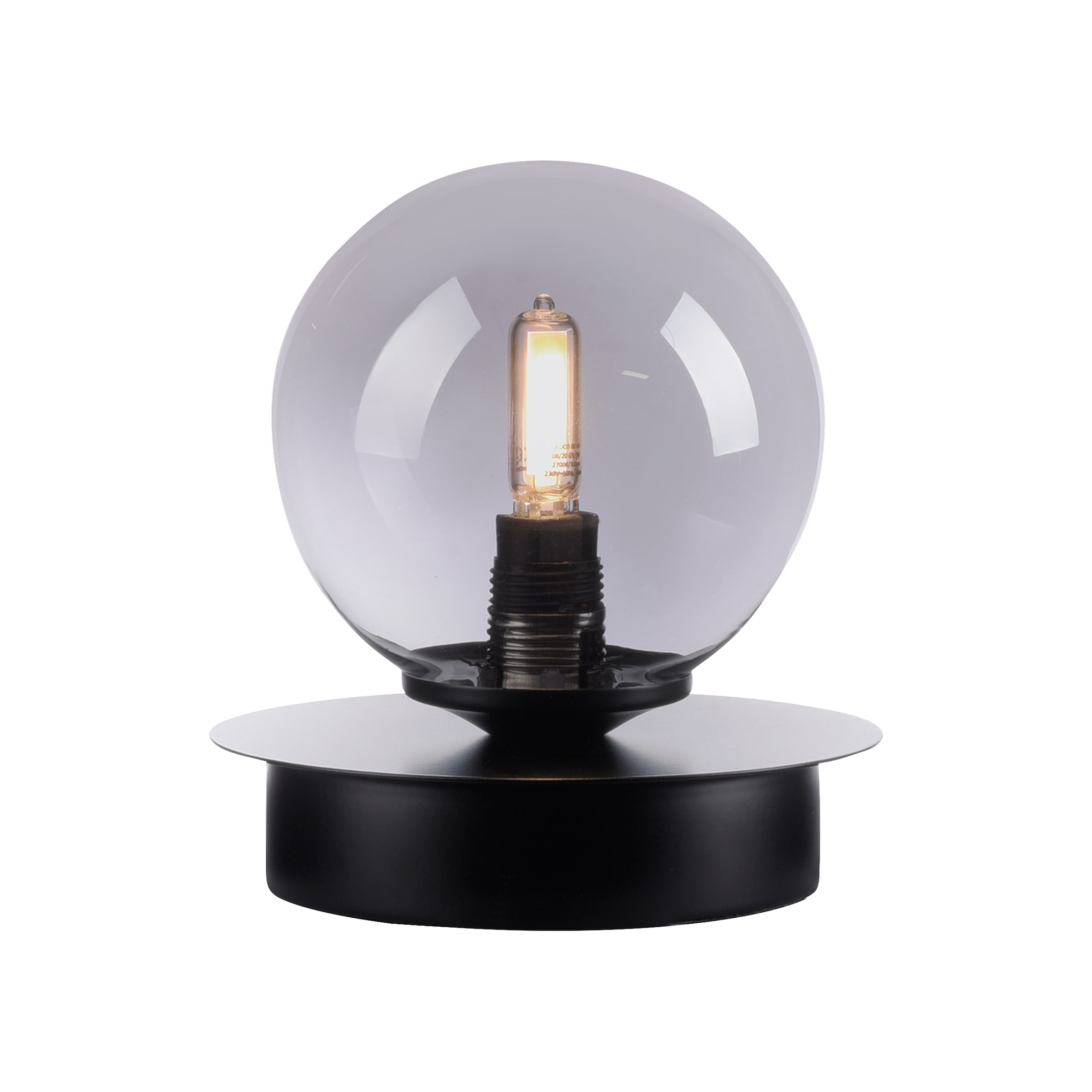 LED Nachttischlampe »WIDOW«, 1 flammig-flammig, Schalter, Schnurschalter
