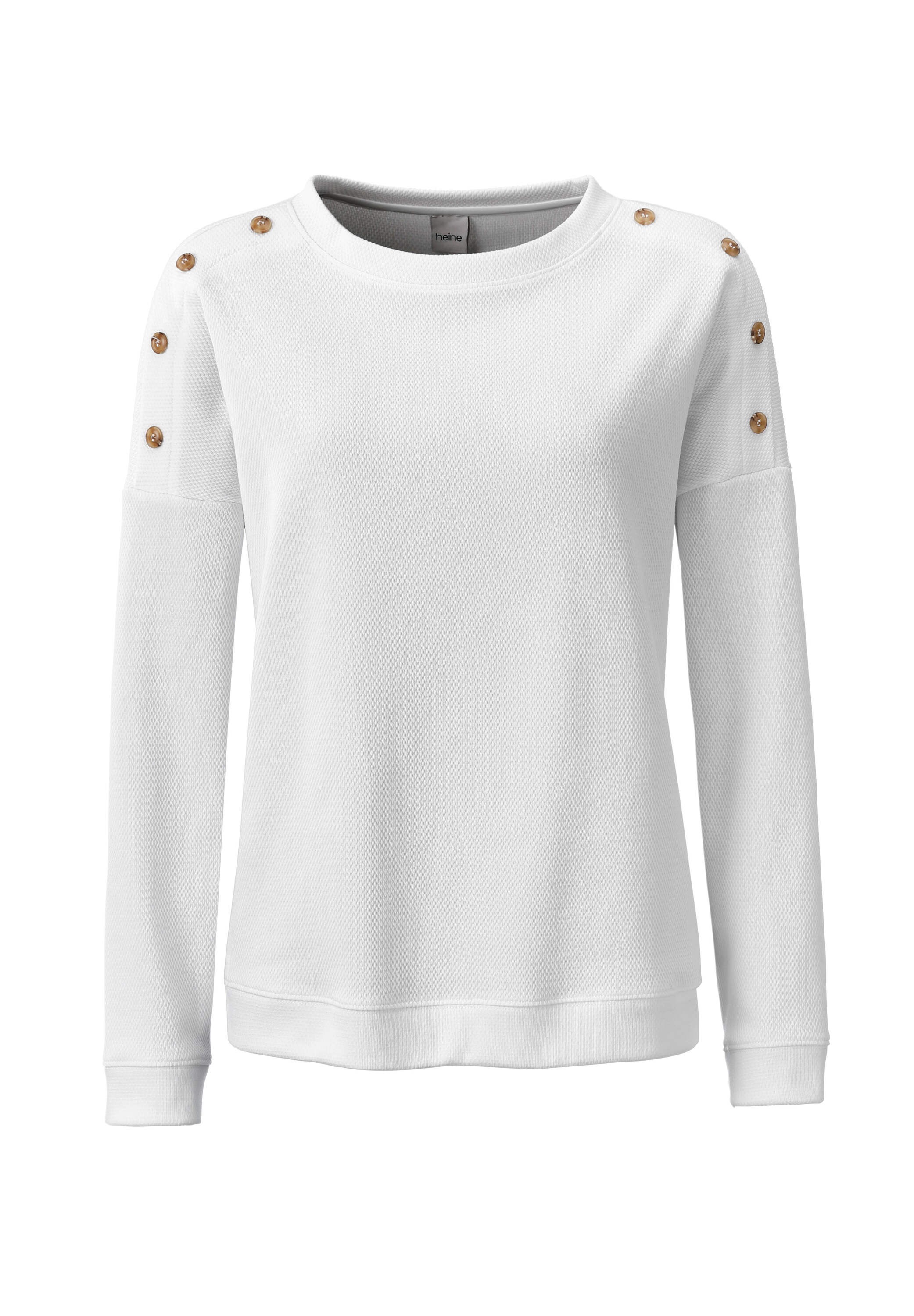 heine T-Shirt »Shirt Langarmshirt mit Waffelstruktur«