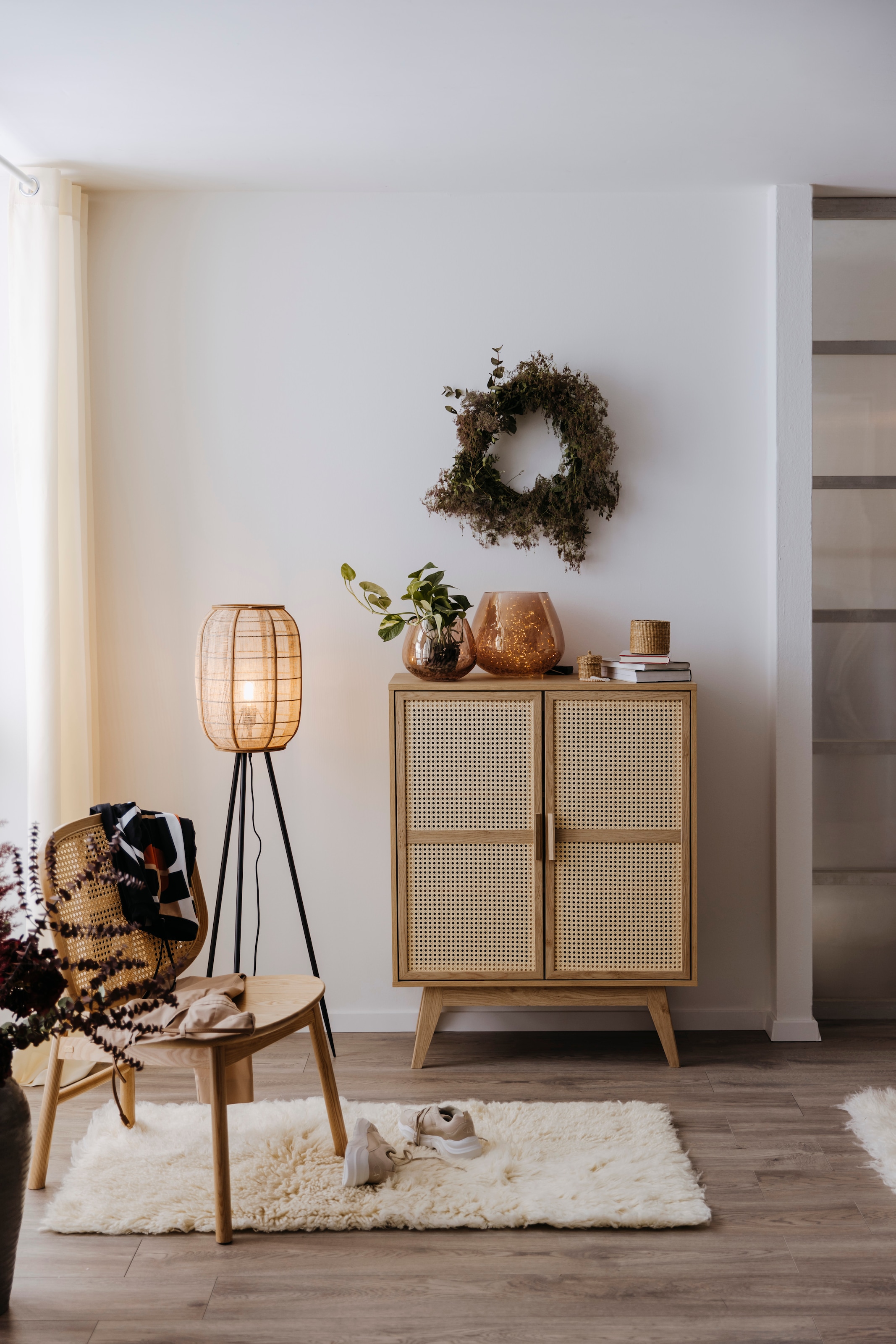 Home affaire Kommode »Bridget«, Kommode, feste und verstellbare Einlegeböden, Breite 87cm, Höhe 110cm