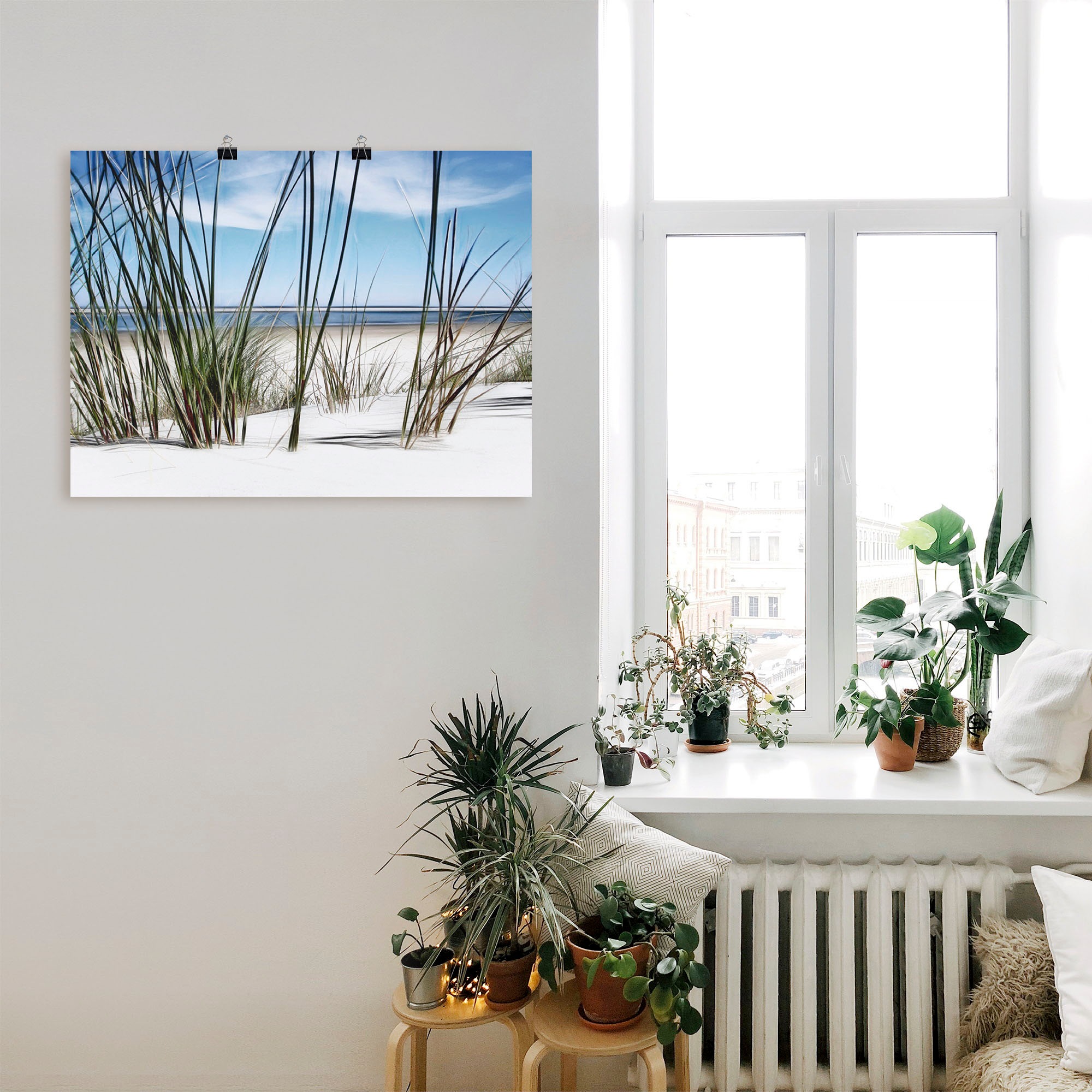 Artland Wandbild »Düne«, Strand, (1 St.), als Leinwandbild, Poster, Wandaufkleber in verschied. Größen
