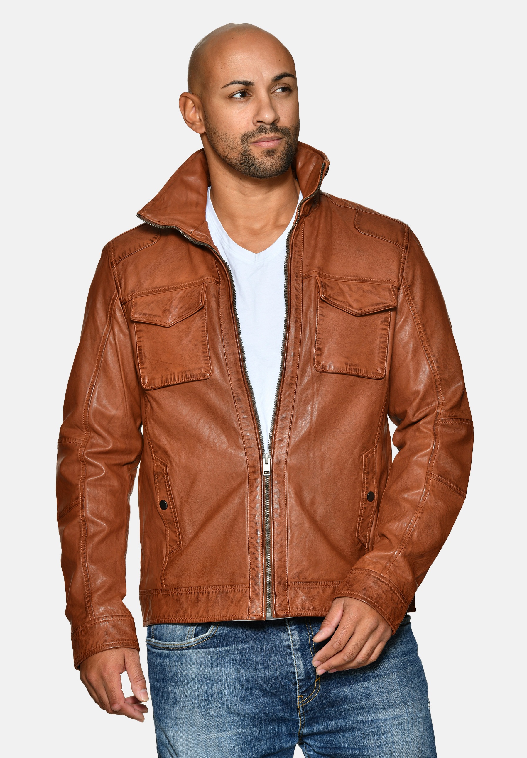 JCC Bikerjacke »Lederjacke 3102101BI«