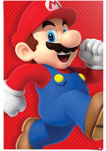Poster »Super Mario Nintendo«, (1 St.)
