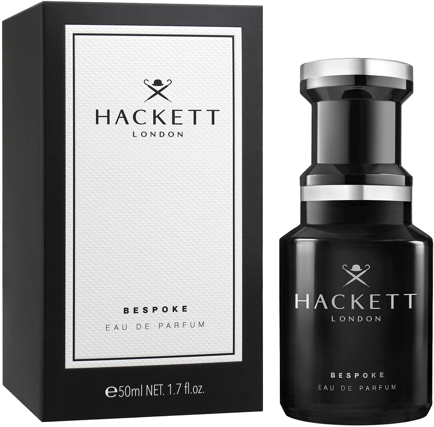 Hackett London Eau de Parfum »Hackett BESPOKE – EdP 50 ml«, Eleganz trifft moderne Männlichkeit.