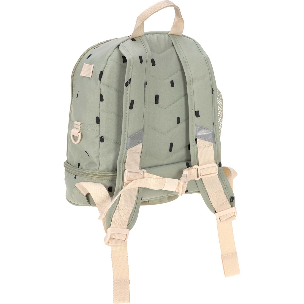 LÄSSIG Kinderrucksack »Happy Prints, Mini Backpack, Light Olive«