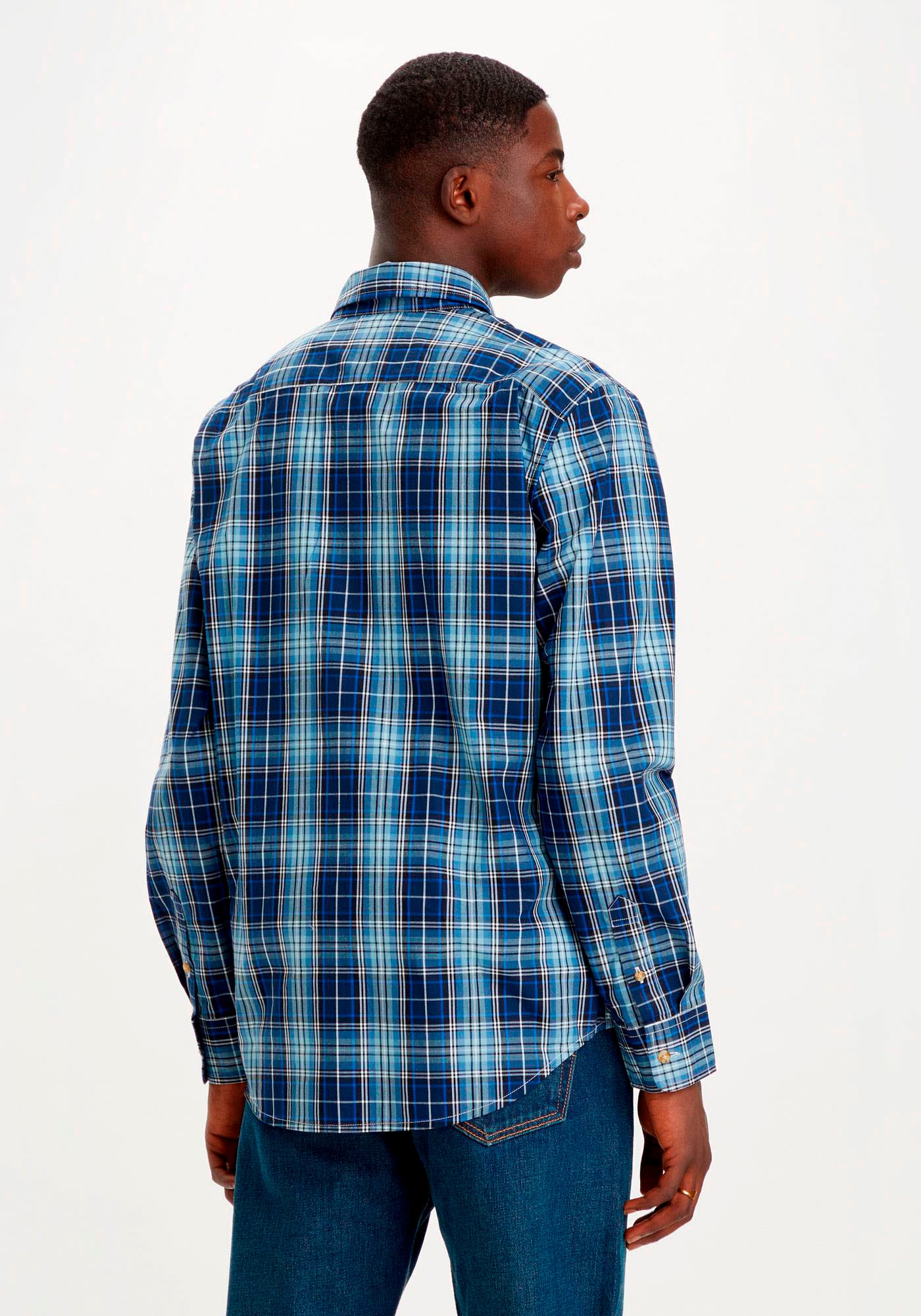 Levi's® Karohemd »SUNSET 1 POCKET STAND«, mit Brusttasche