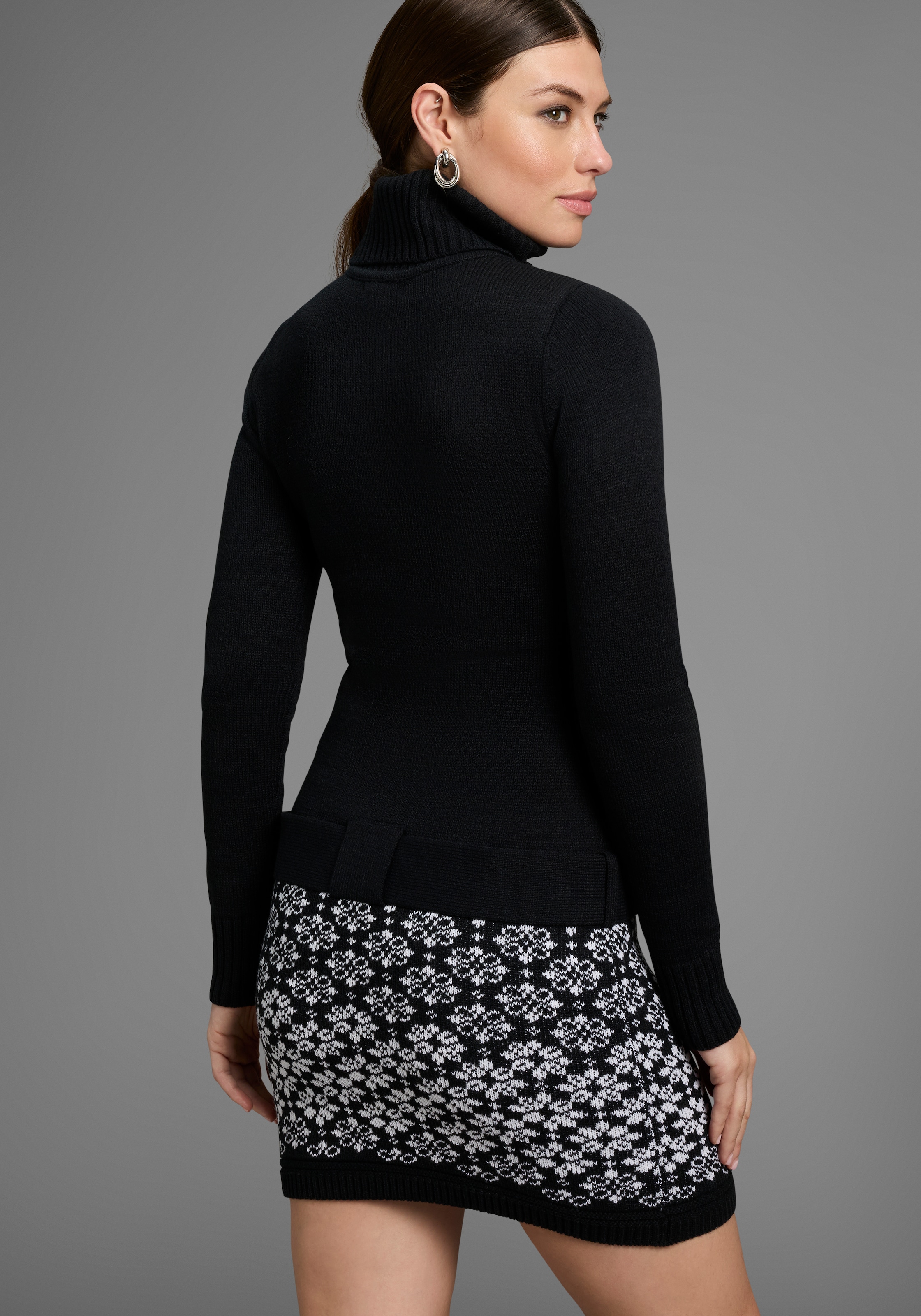 Melrose Strickkleid, festliche Anlässe und Partys, Mini-Schnittform, eleganter Stil