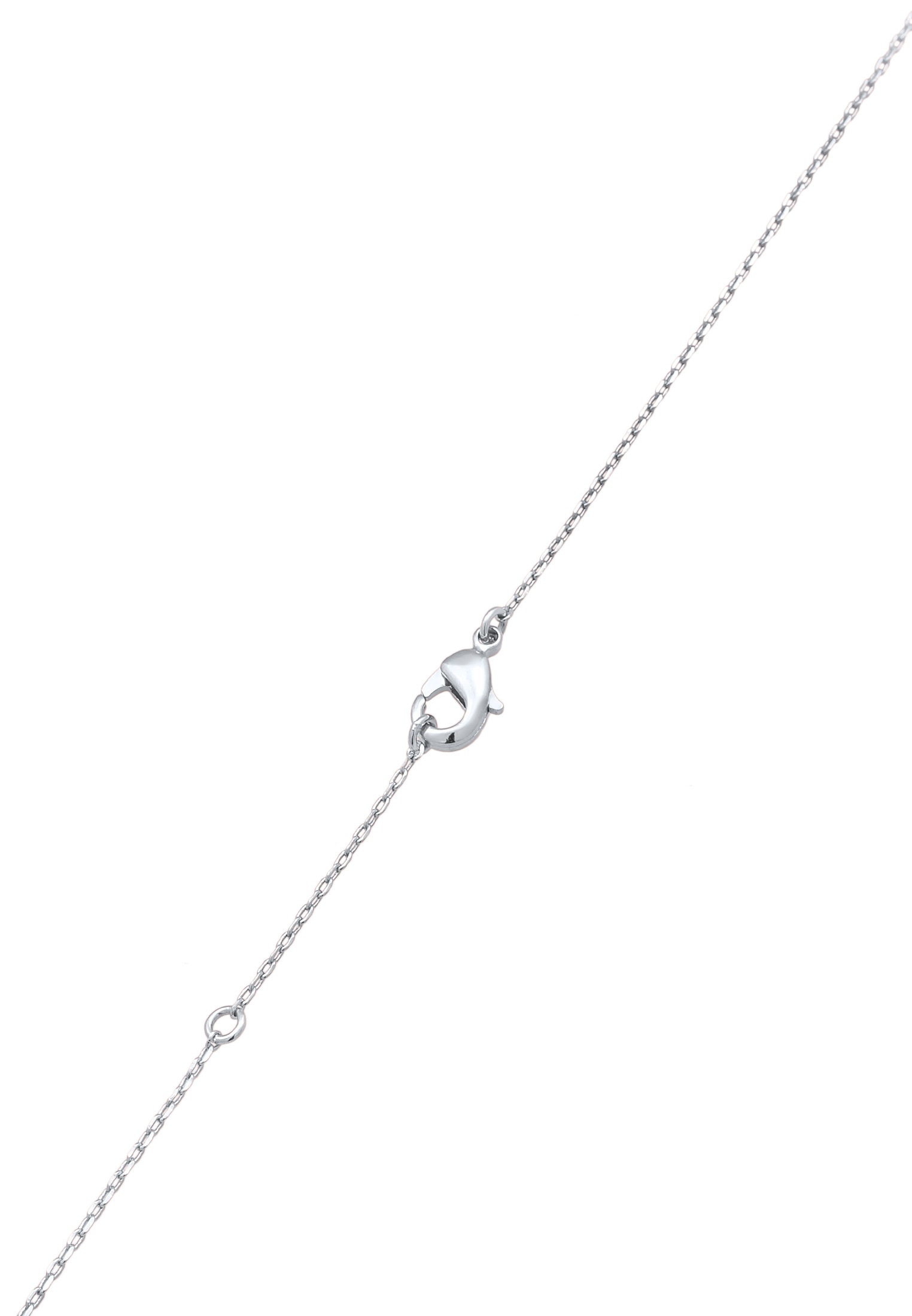 Elli Silberkette »Halskette Ringe Infinity Kristalle Silberfarben für Damen«