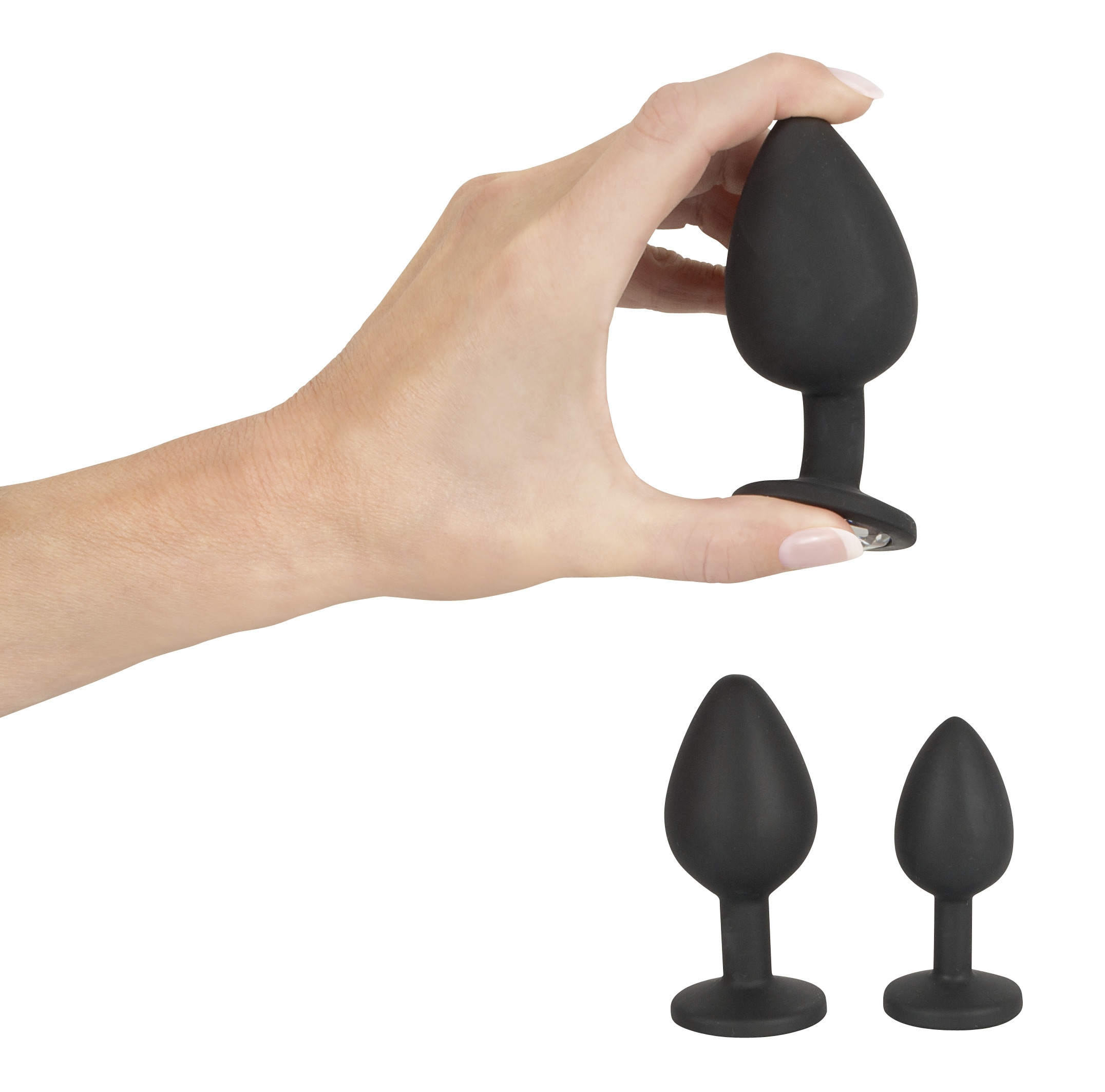 BLACK VELVETS Anal-Stimulator »Analplug-Set Anal Kit« ()