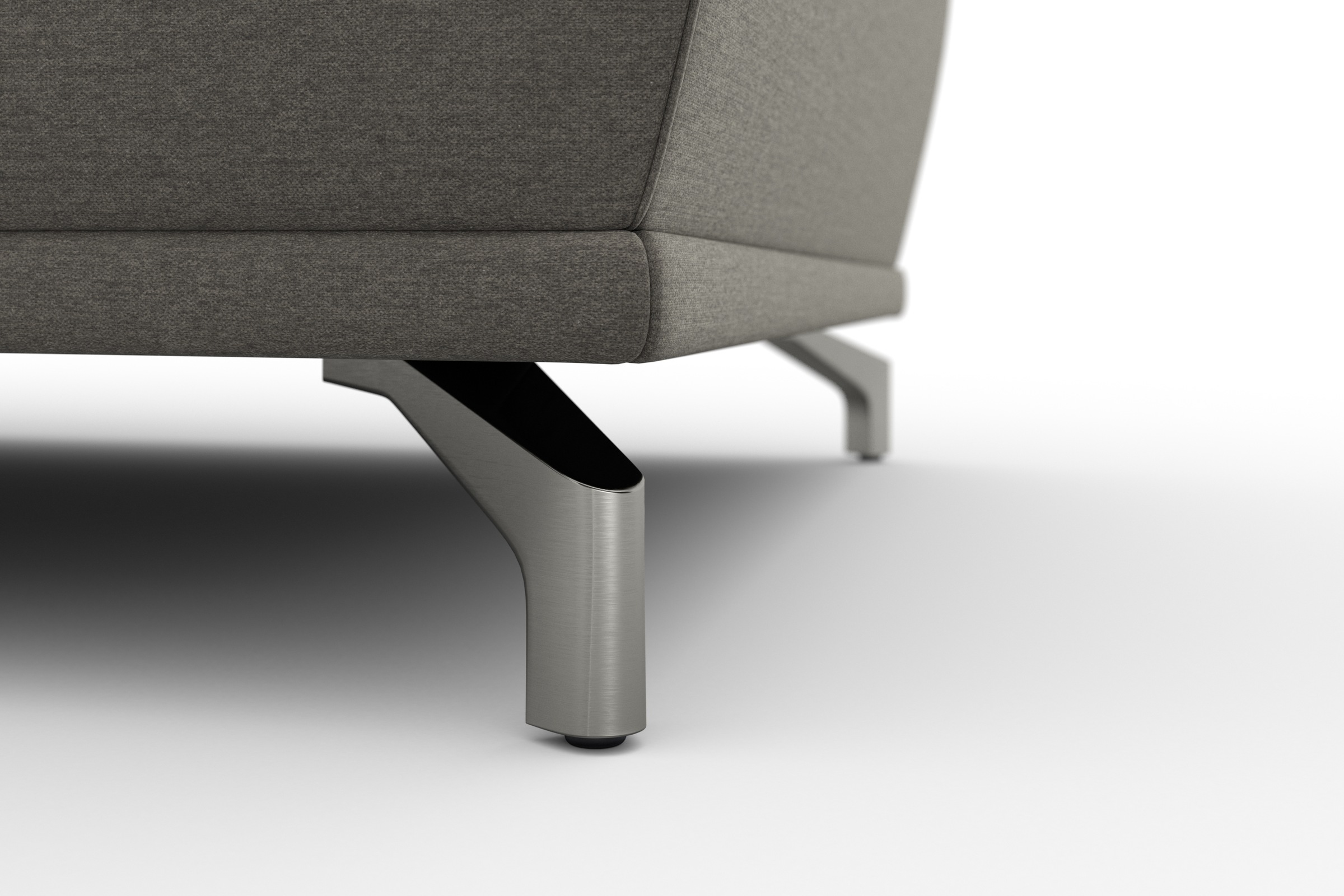 sit&more Ecksofa »Cabrio L-Form, B: 295 cm, mit Sitztiefen-, Arm- & Kopfteilverstellung« 2 Nierenkissen, Federkern, optional Bettfunktion und Stauraum