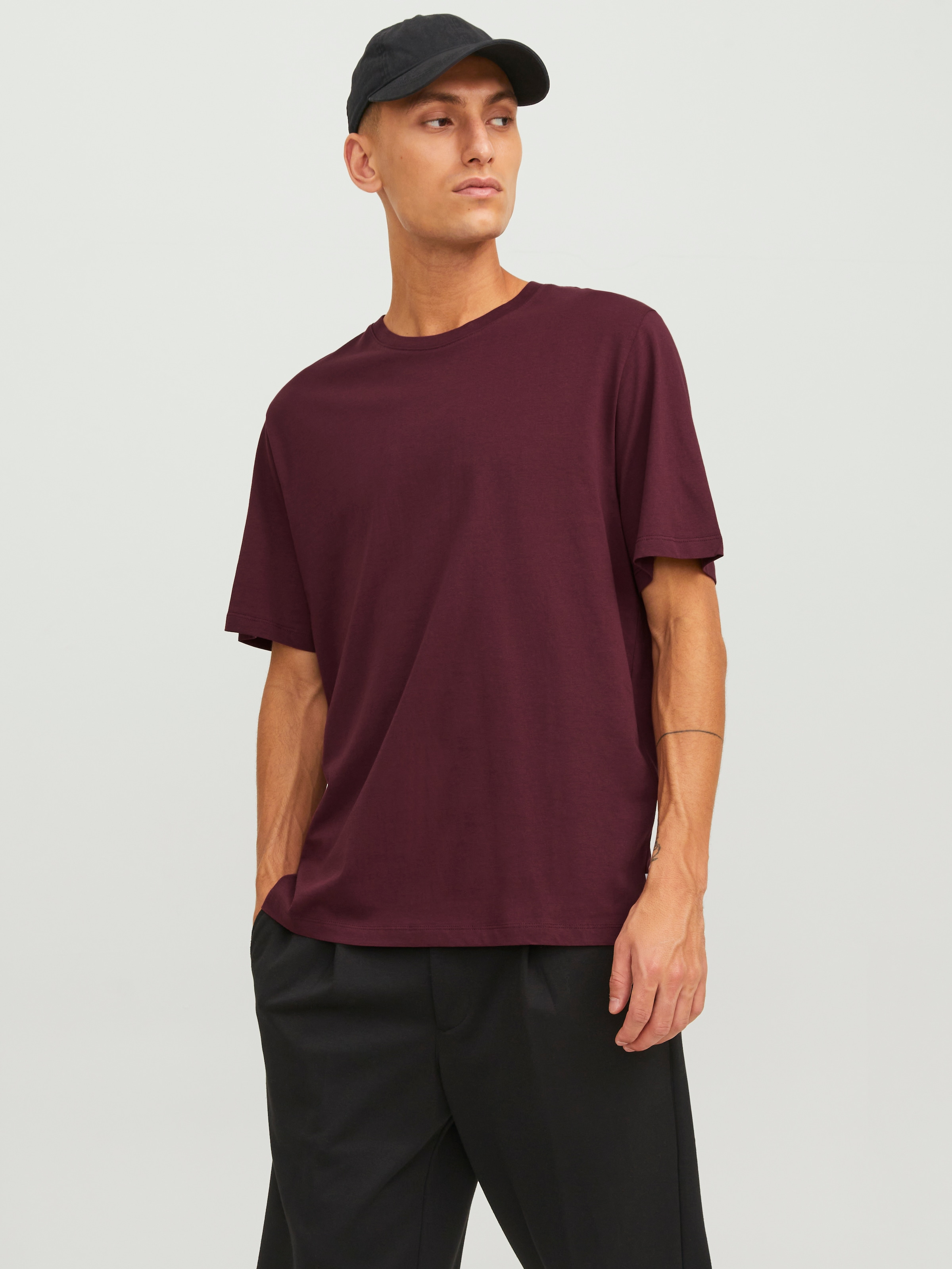 Jack & Jones Rundhalsshirt »JJEORGANIC BASIC TEE SS O-NECK NOOS«