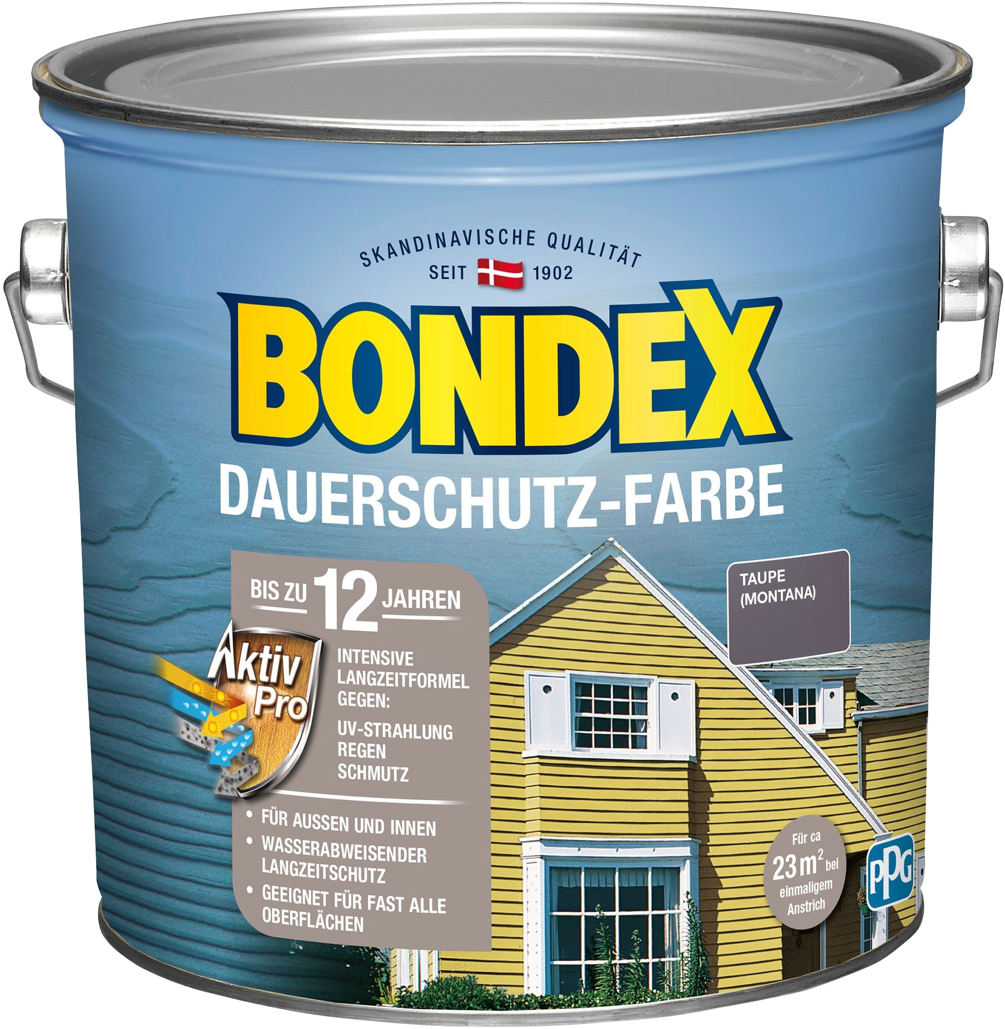 Langzeitformel »DAUERSCHUTZ-FARBE«, für Wetterschutzfarbe Bondex mit bei Wetterschutz OTTO Aktiv und Außen kaufen Innen, Pro