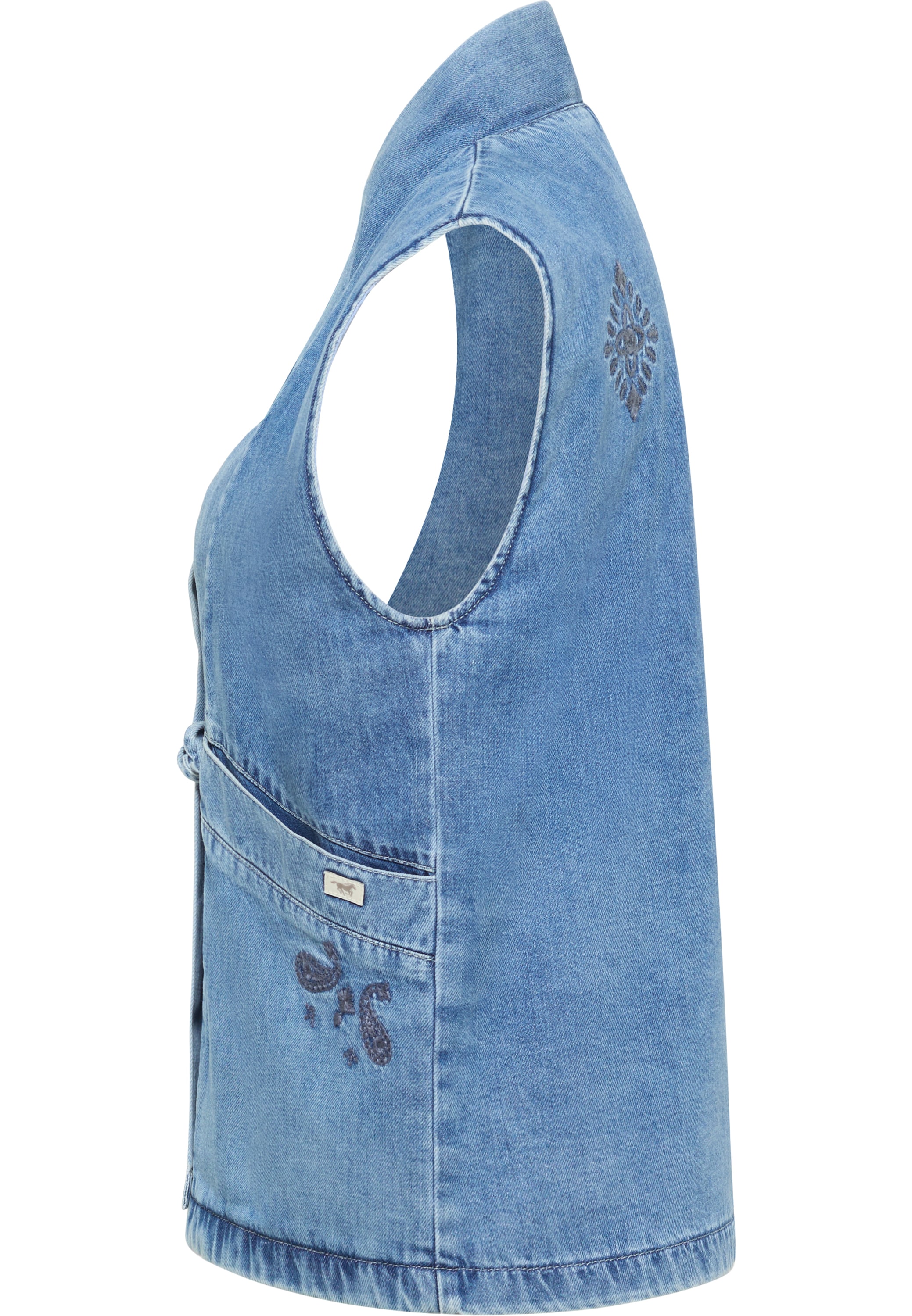 MUSTANG Kurzweste »Damen Style Gillian Denim Vest«