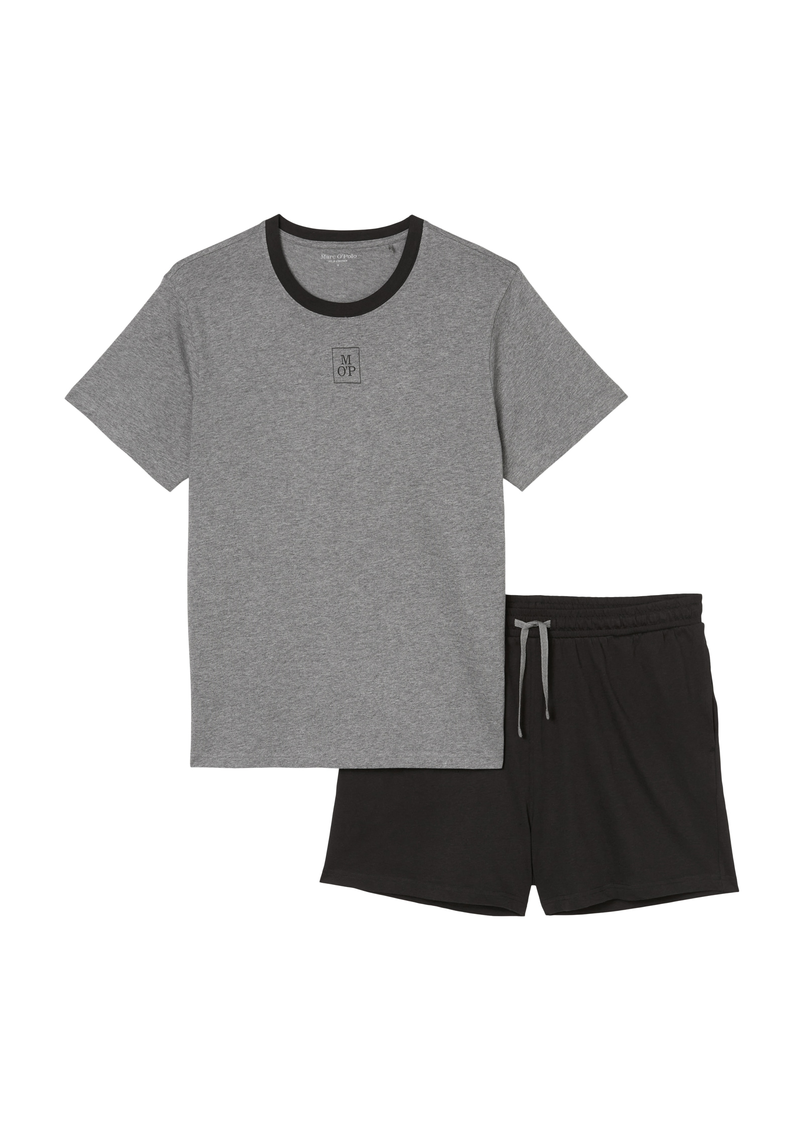 Marc O'Polo Shorty »Mix N Match Cotton«, (2 tlg.), Baumwolle, Jersey-Qualität, bequem, Kurzarm