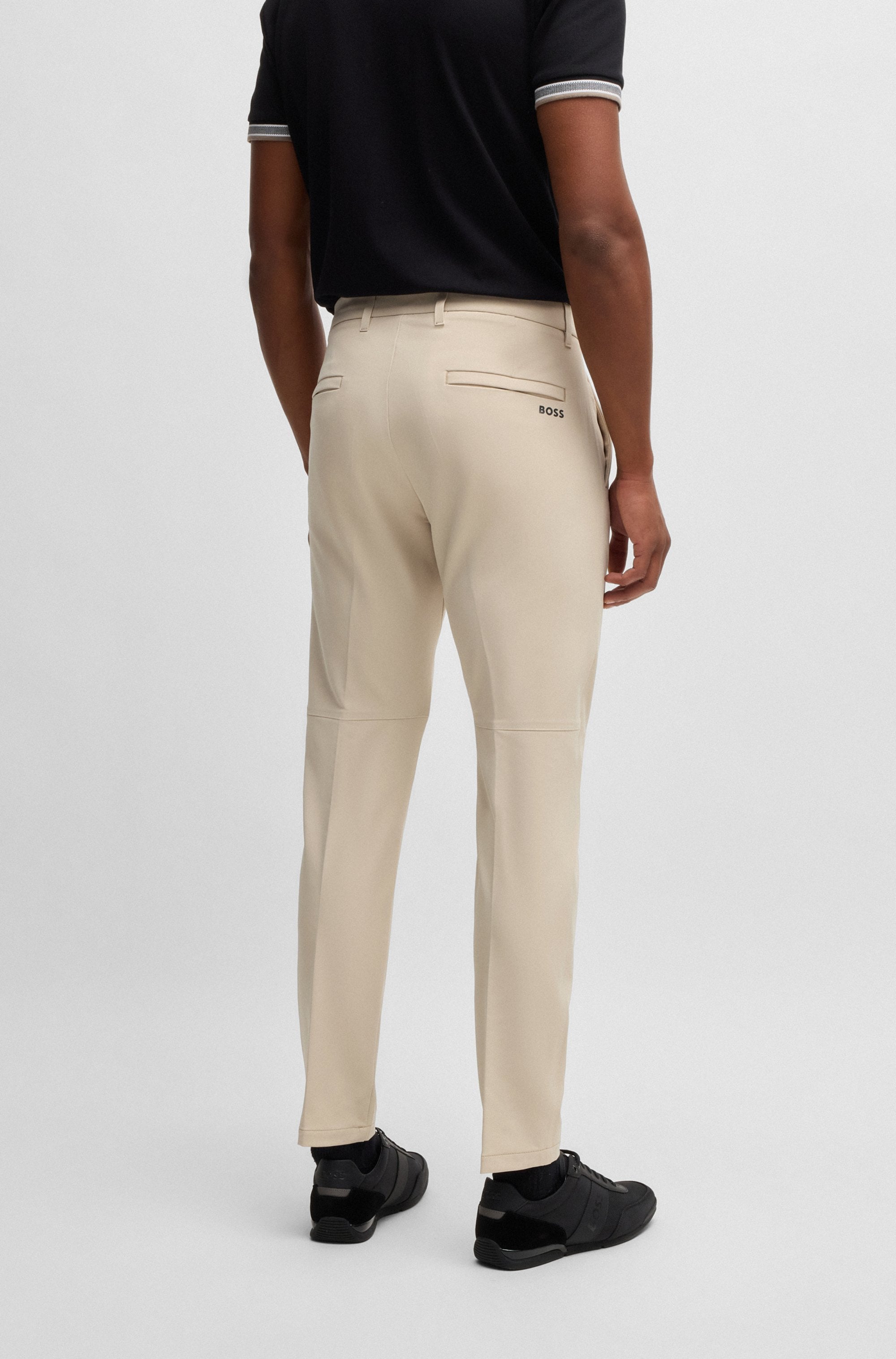 BOSS GREEN Stretch-Hose »T Commuter-Slim«, in schmaler Passform