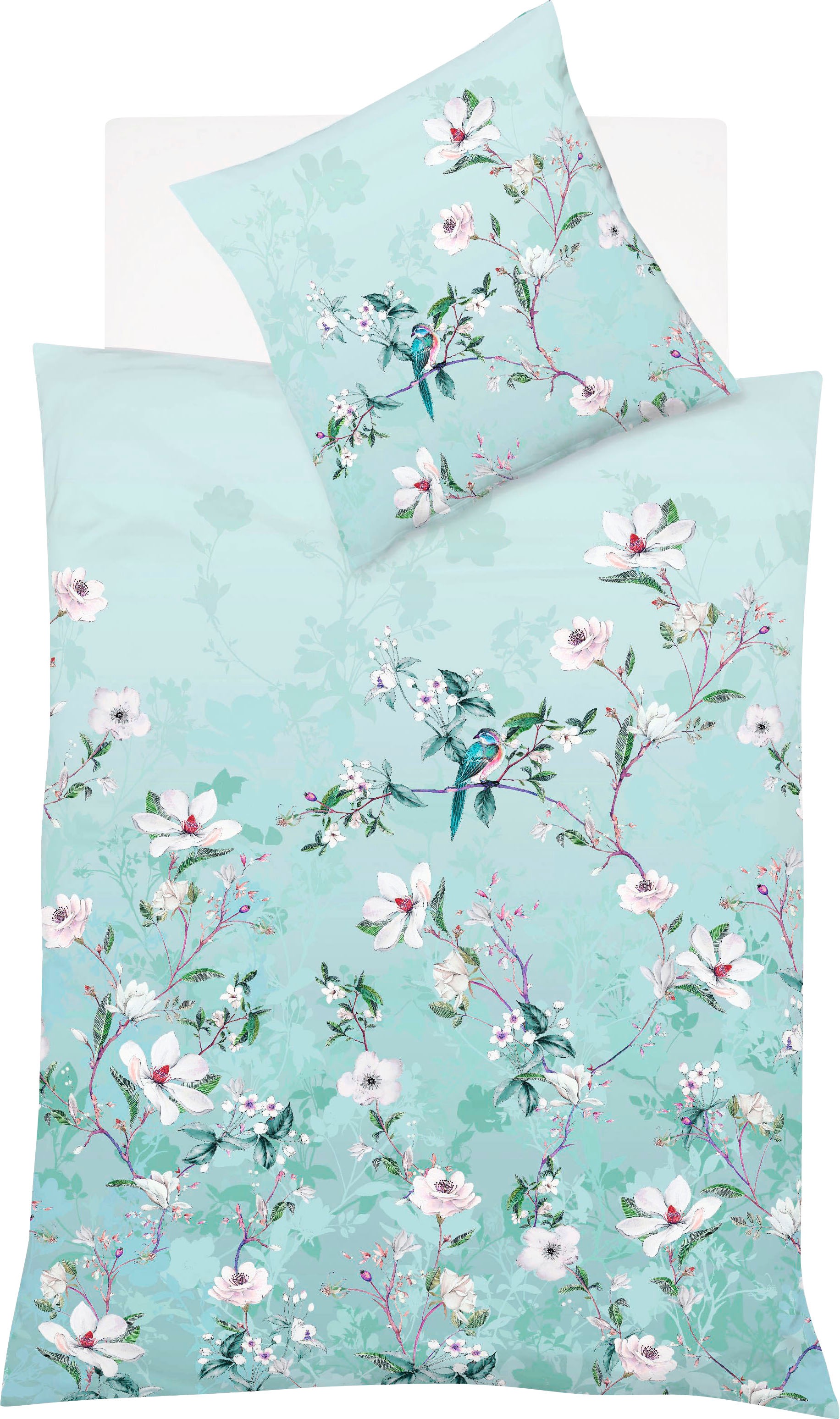 fleuresse Wendebettwäsche »Bed Art S«, (2 tlg.), mit Blumenranken