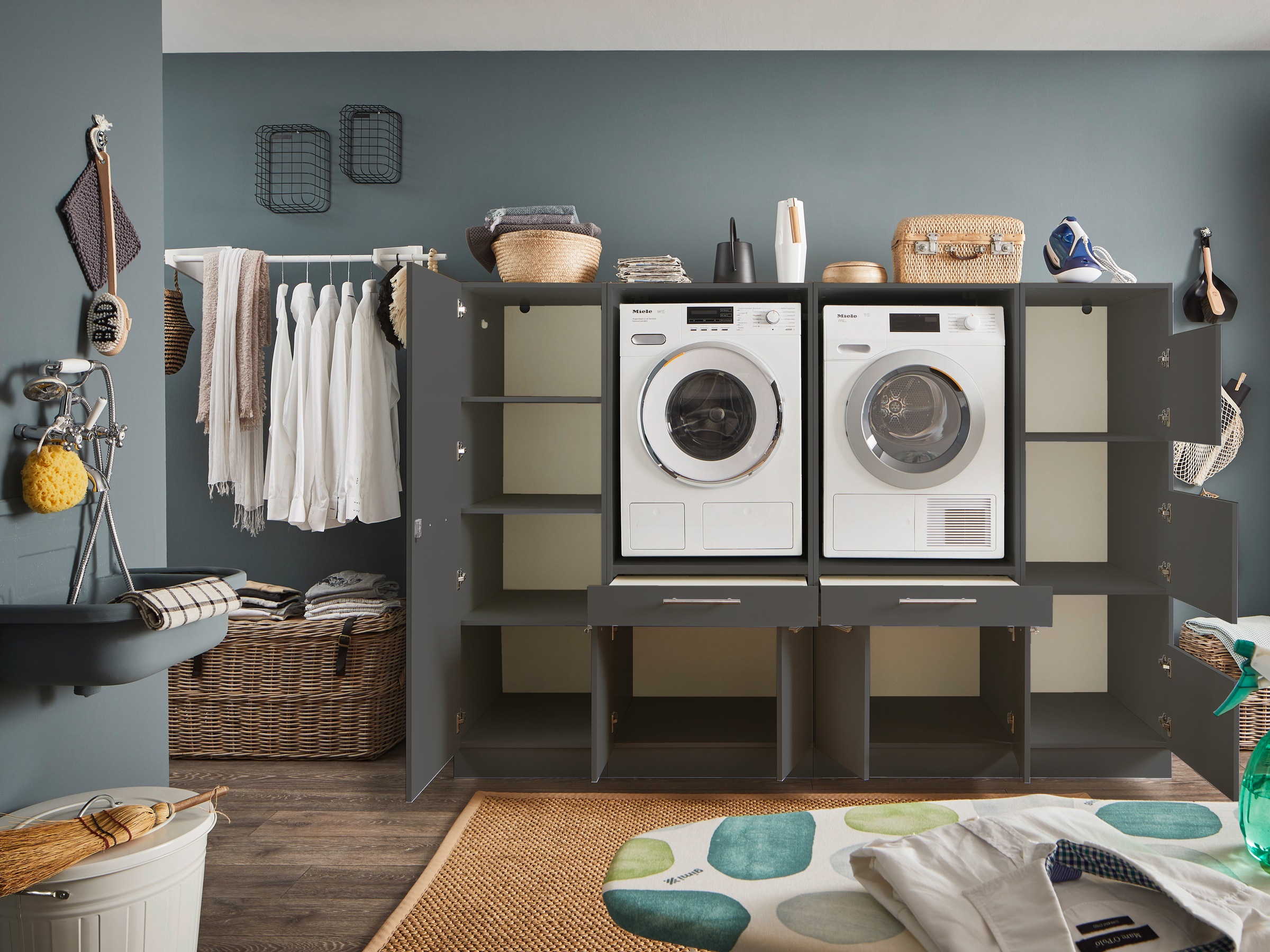 Laundreezy Mehrzweckschrank-Set »LAUNDREEZY LDSK14«