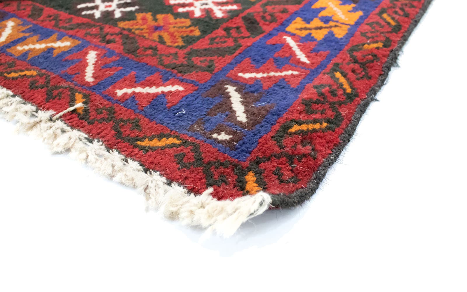 Wollteppich »Belutsch Teppich handgeknüpft rot«, bei morgenland handgeknüpft online OTTO rechteckig,