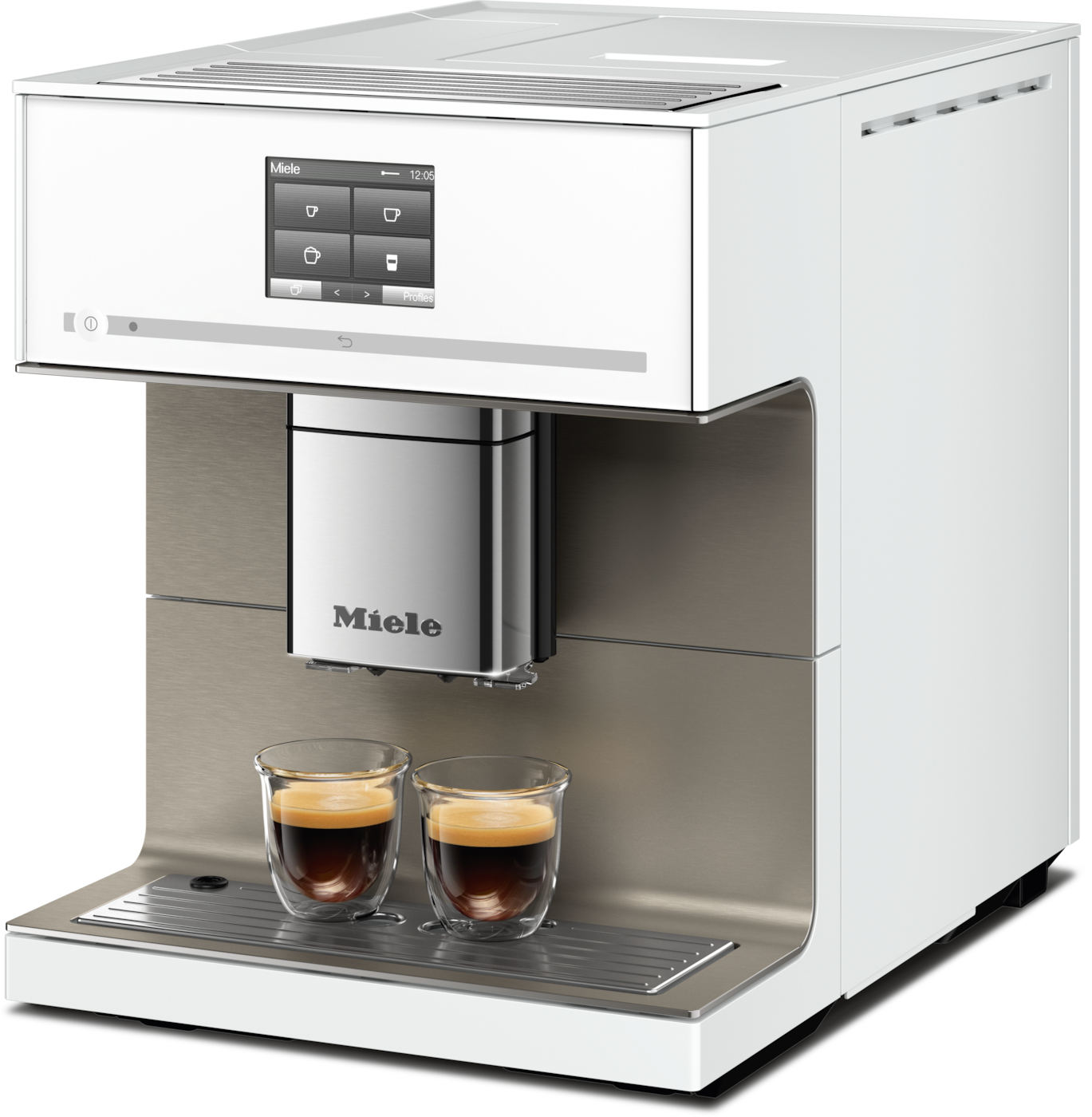 Miele Kaffeevollautomat »CM7550 Brilliandweiß«