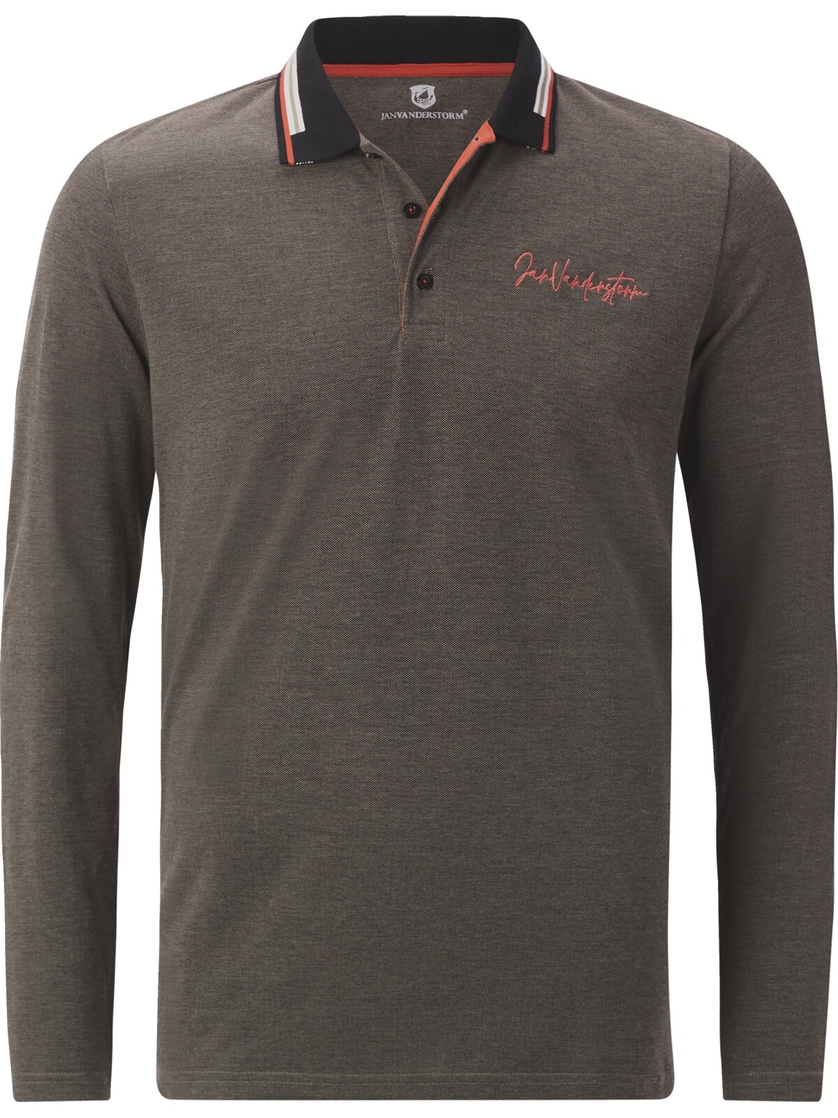 Jan Vanderstorm Langarm-Poloshirt »Langarm-Poloshirt KNUTSEN«