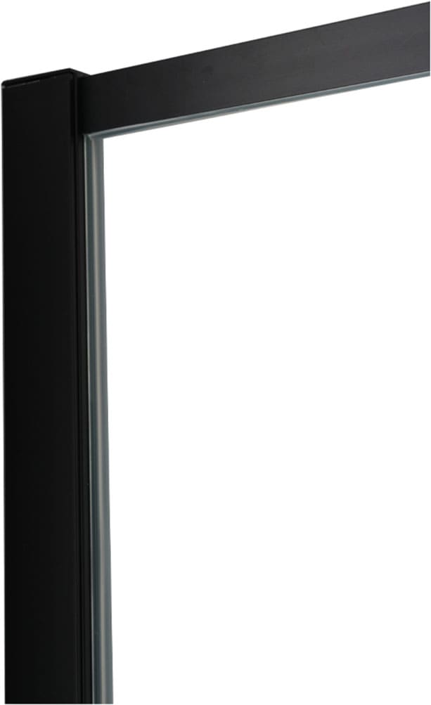 welltime Walk-in-Dusche »Black Blocks Clear«