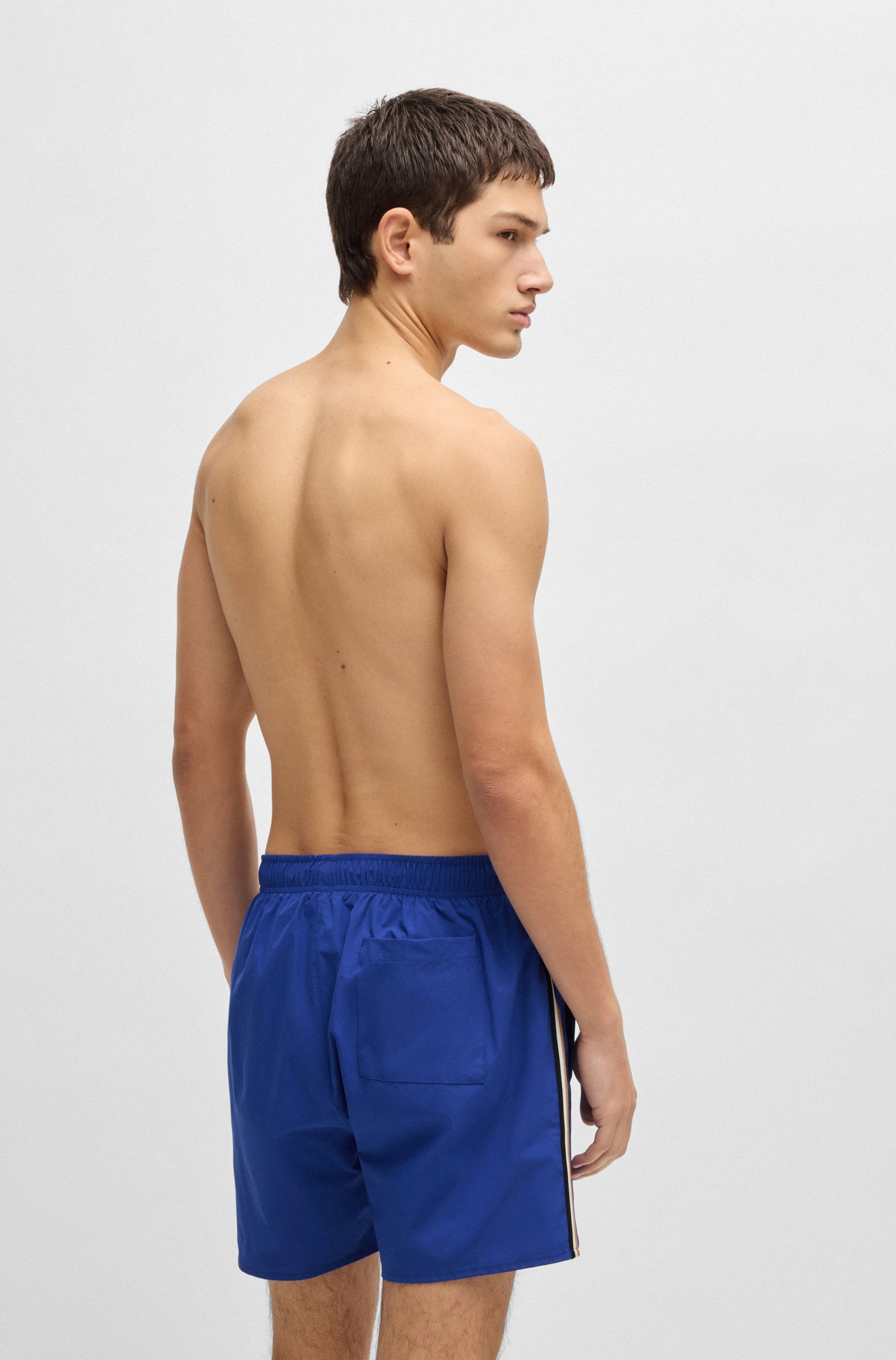 BOSS Badeshorts »Iconic«, mit Gesäßtasche