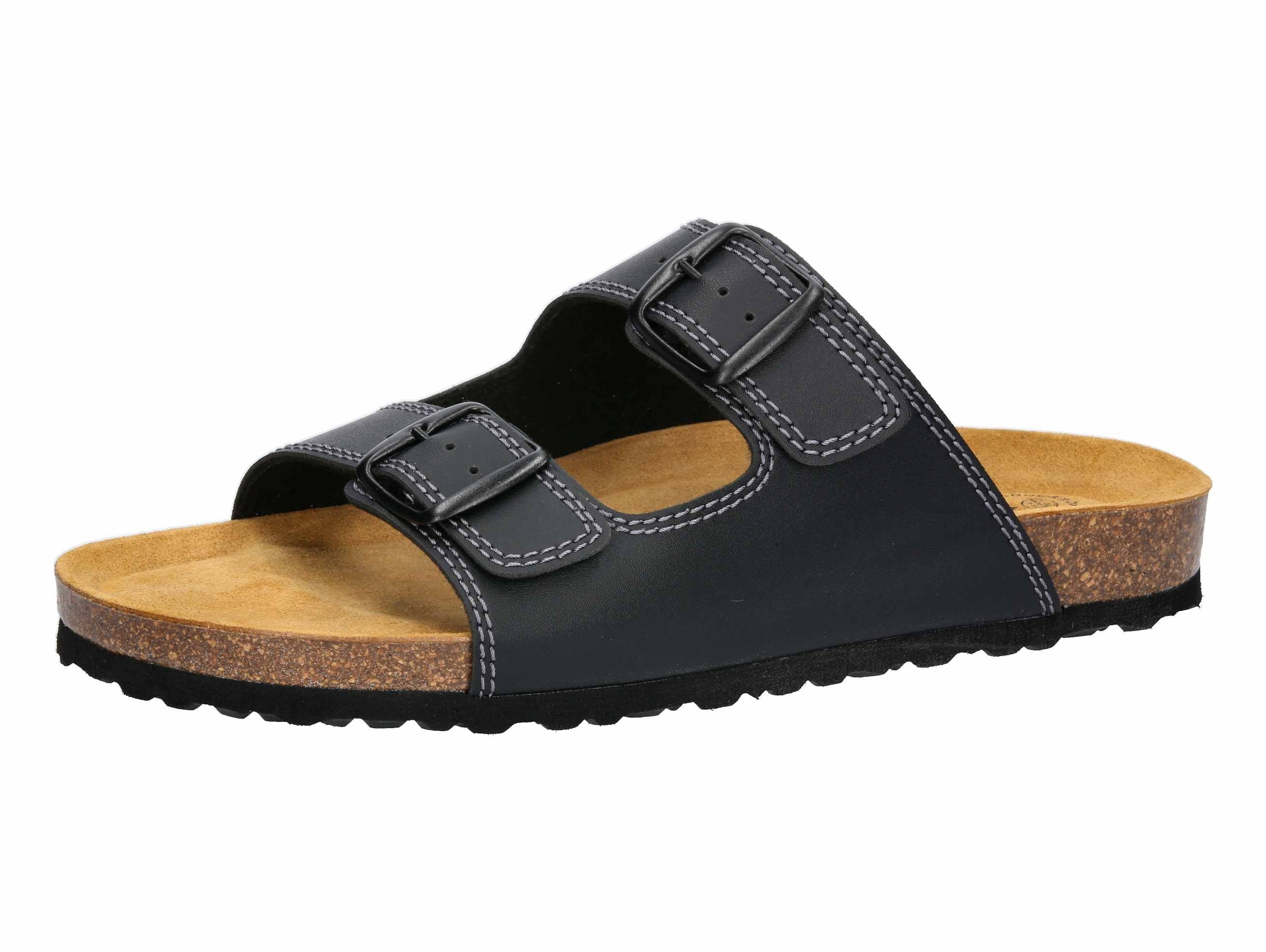 Lico Herren Pantolette »Pantolette Bioline Man Soft« in schwarz, Größe 38