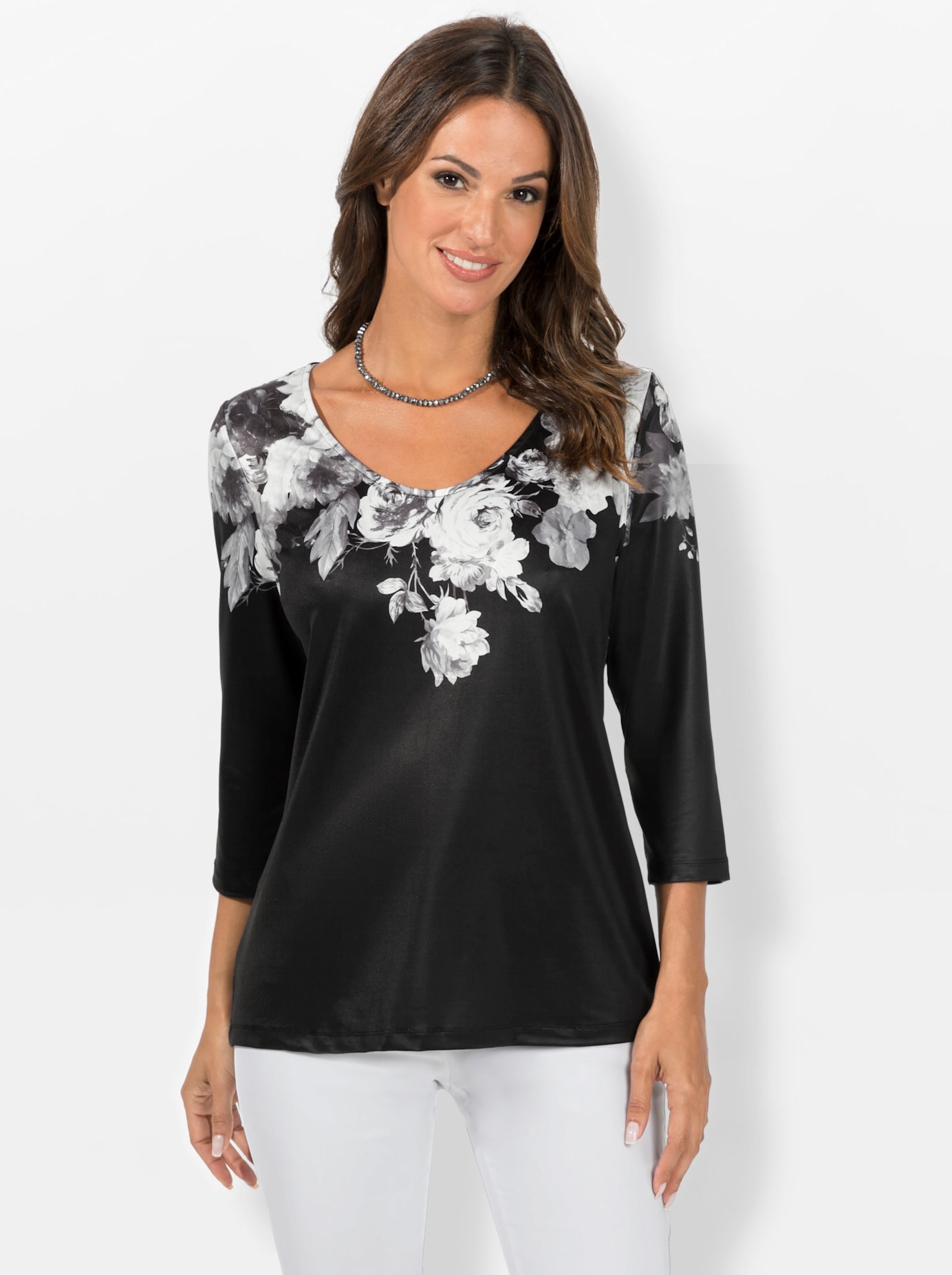 Lady 3/4-Arm-Shirt »Shirt«, (1 tlg.)