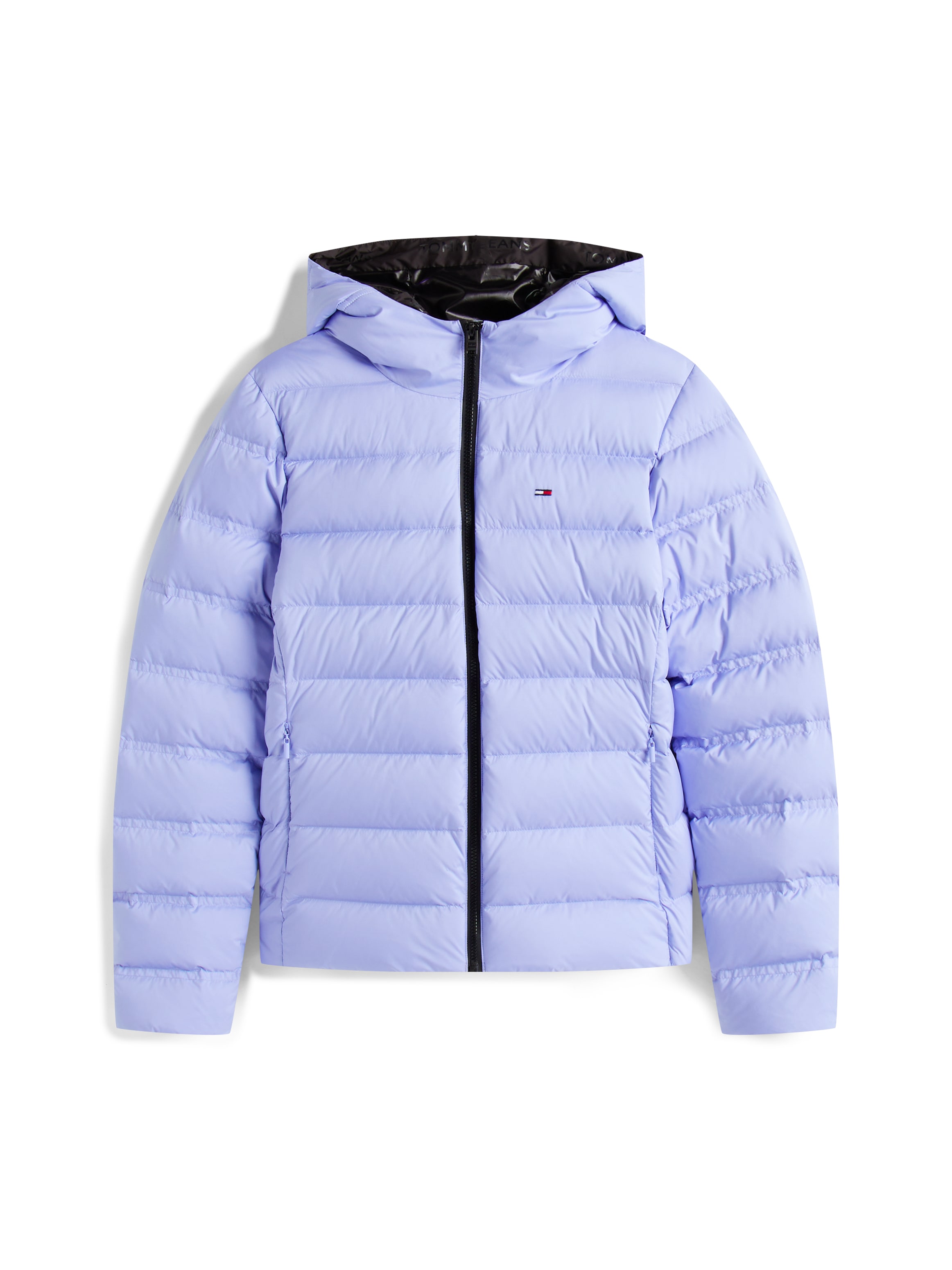 Tommy Jeans Steppjacke »TJW SLIM HOOD PRNT DOWN JCKT EXT«, mit Kapuze