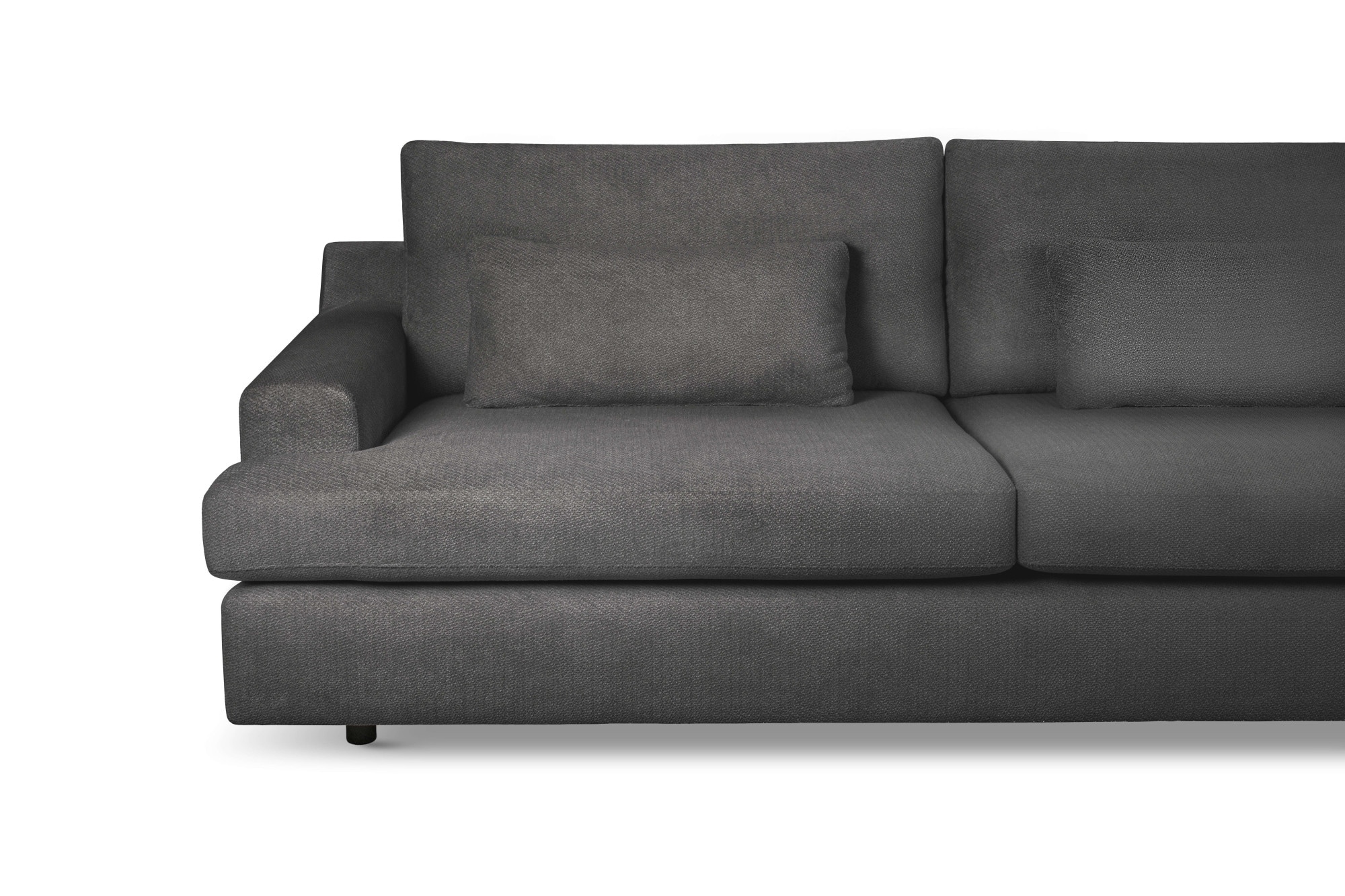 Home affaire Big-Sofa »Evelle 3 Sitzer Maxi«, 237 cm, tiefe Sitzfläche, Lounge-Sitzkomfort, Struktur, Breitcord