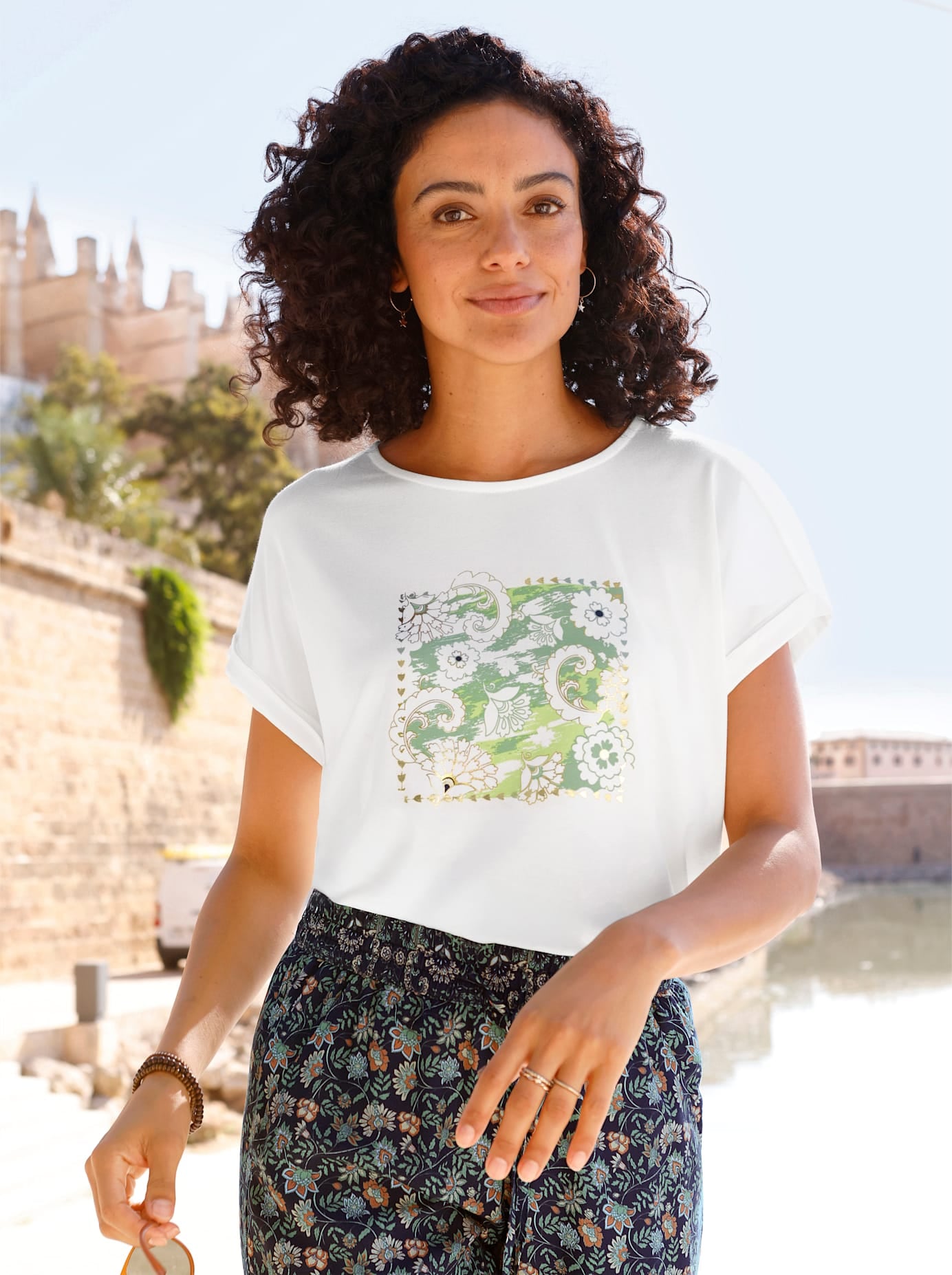 Inspirationen Kurzarmshirt »Shirt« 1 tlg.