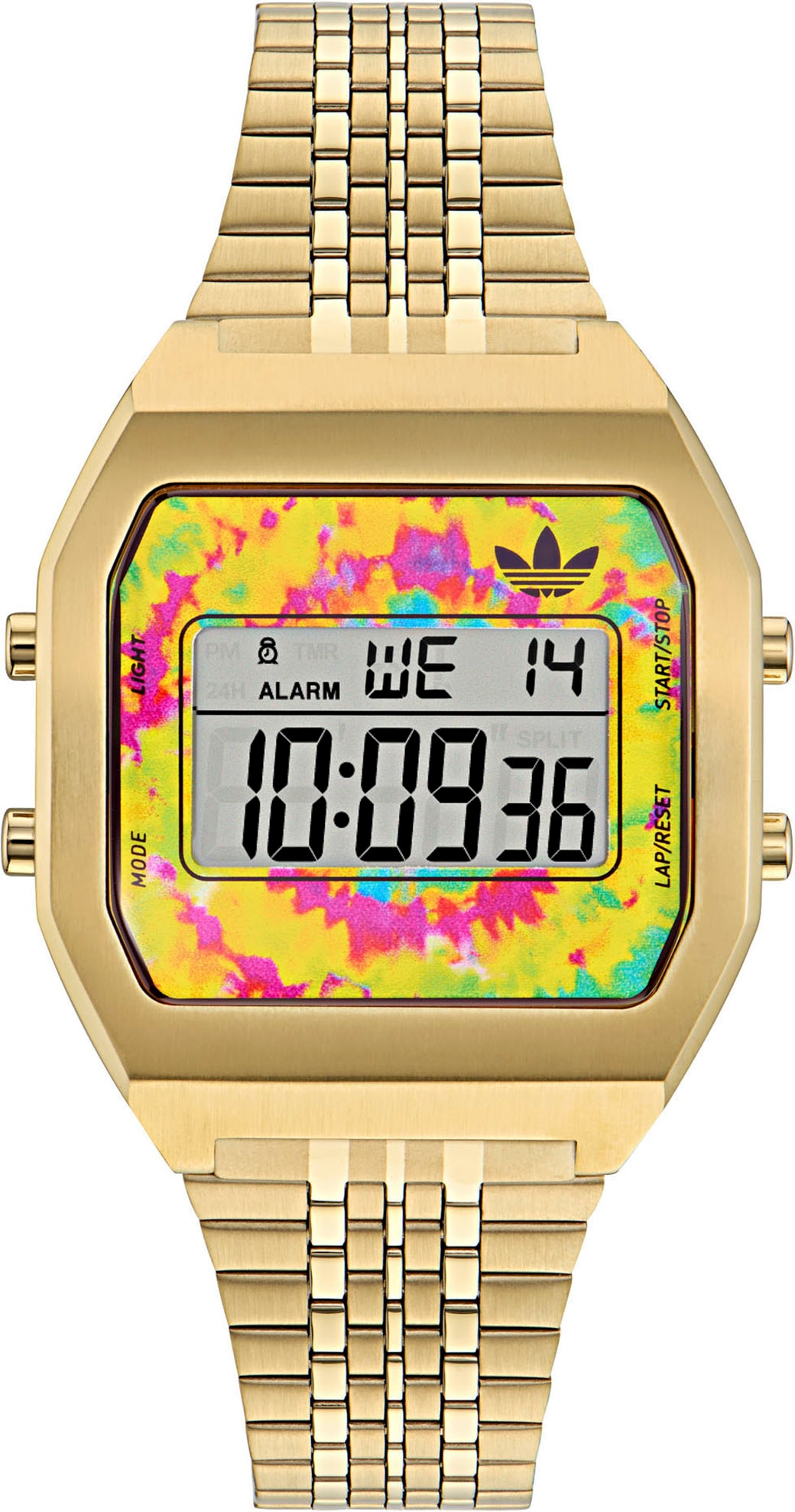 adidas Originals Digitaluhr »DIGITAL TWO«, Quarzuhr, Armbanduhr, Herrenuhr, Damenuhr, unisex, Edelstahlarmband