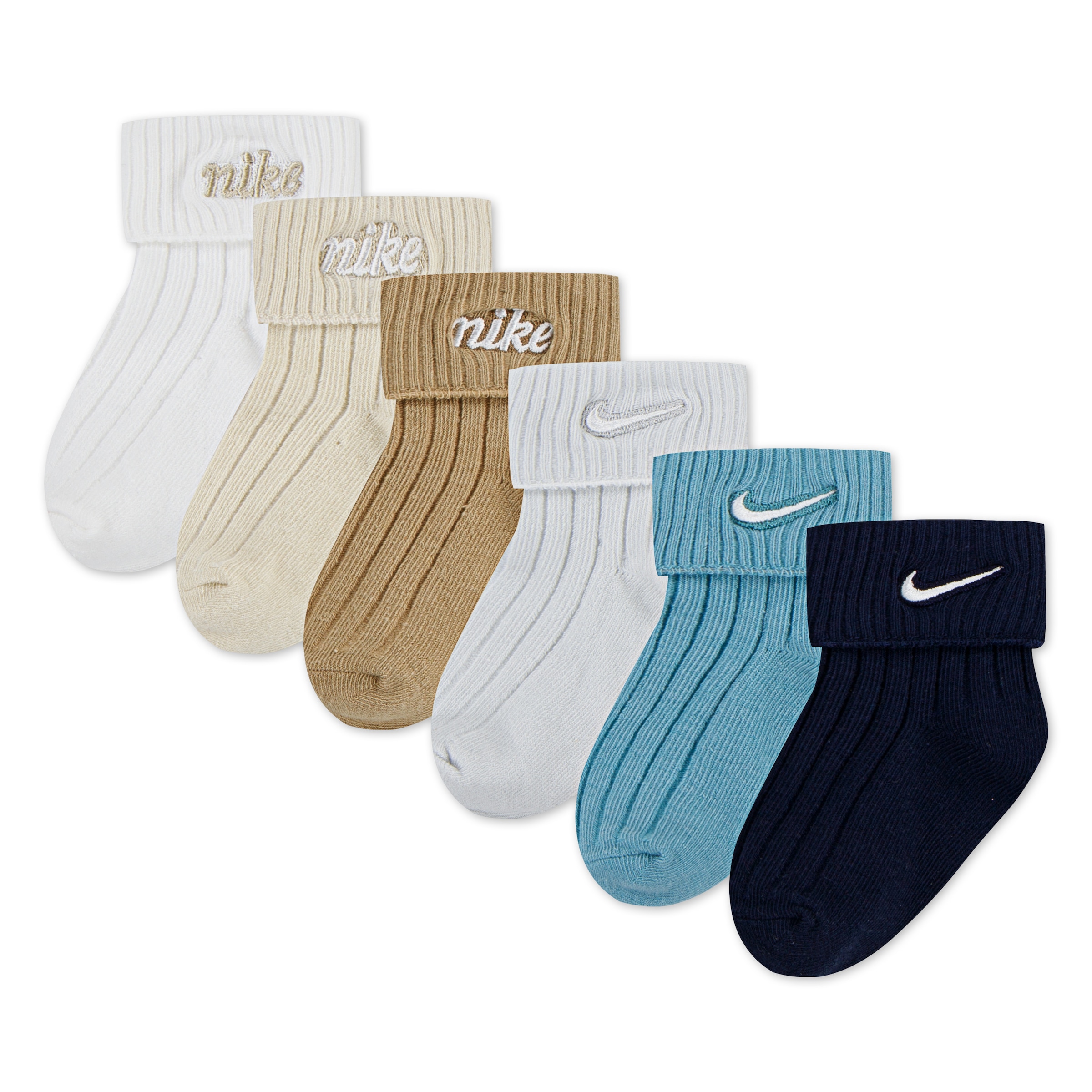 Nike Sportswear Socken »NHN 6PK RIB TURNCUFF INF SOCK für Kinder« 6 Stk. tlg. für Kinder