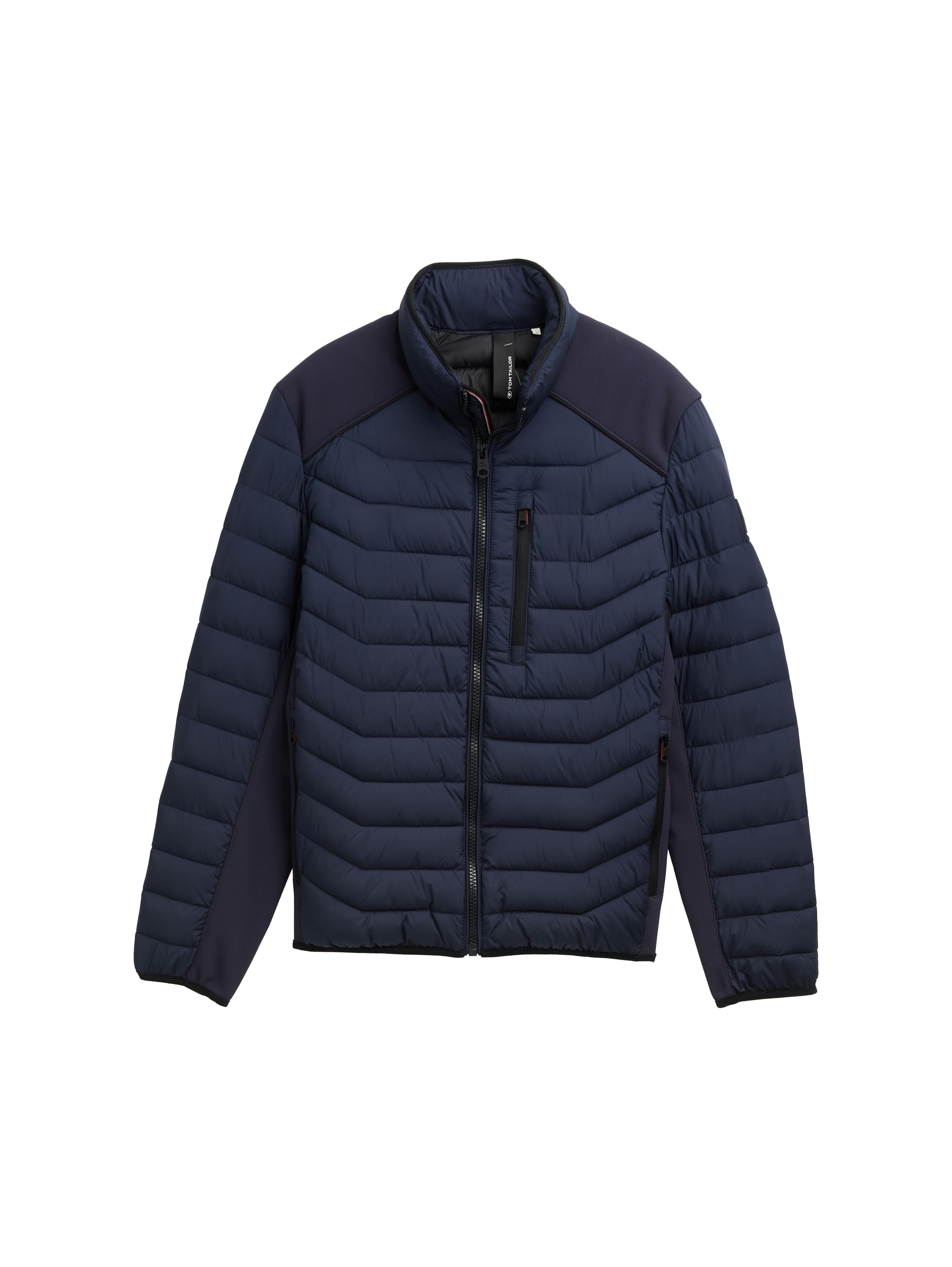 TOM TAILOR Steppjacke, ohne Kapuze, mit Taschen