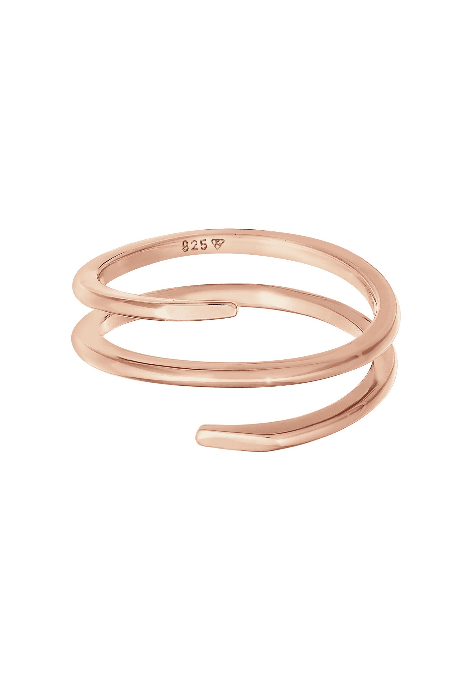 Elli Silberring »Ring Wickelring Twist Fein 925 Silber«