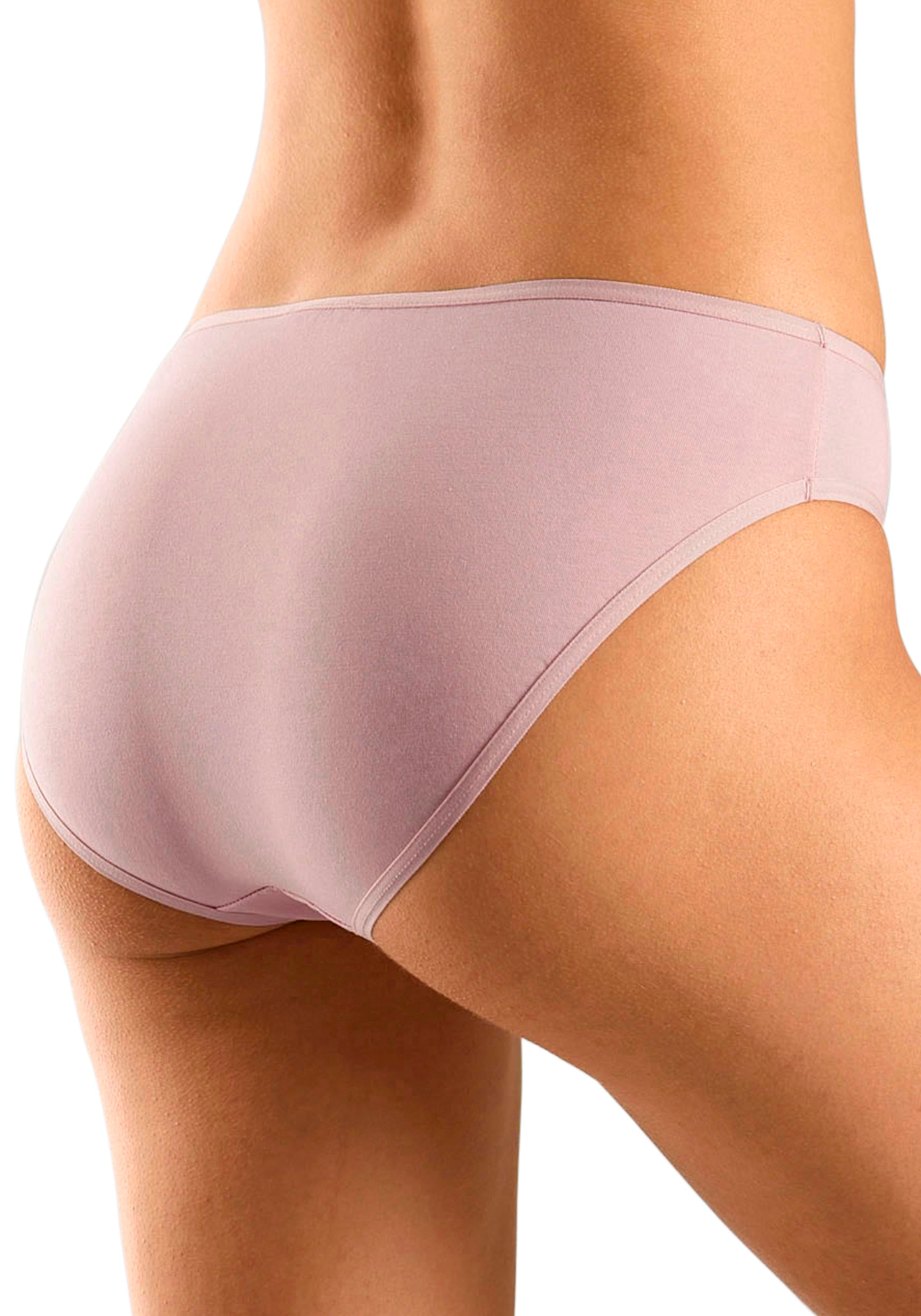 petite fleur Bikinislip, (Packung, 10 St.), aus elastischer Baumwolle