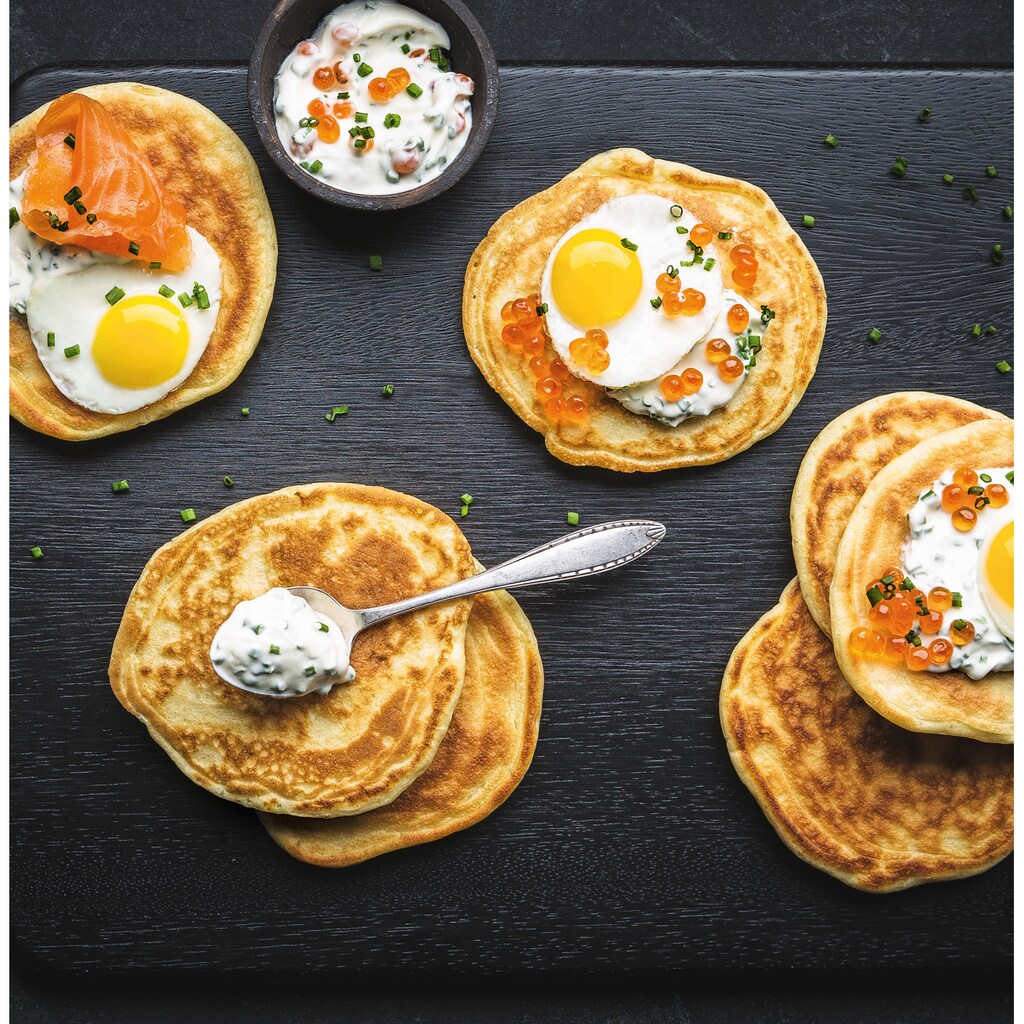 Tefal Bratpfanne »Simple Cook Mini-Blini«, Aluminium, (1 tlg.)