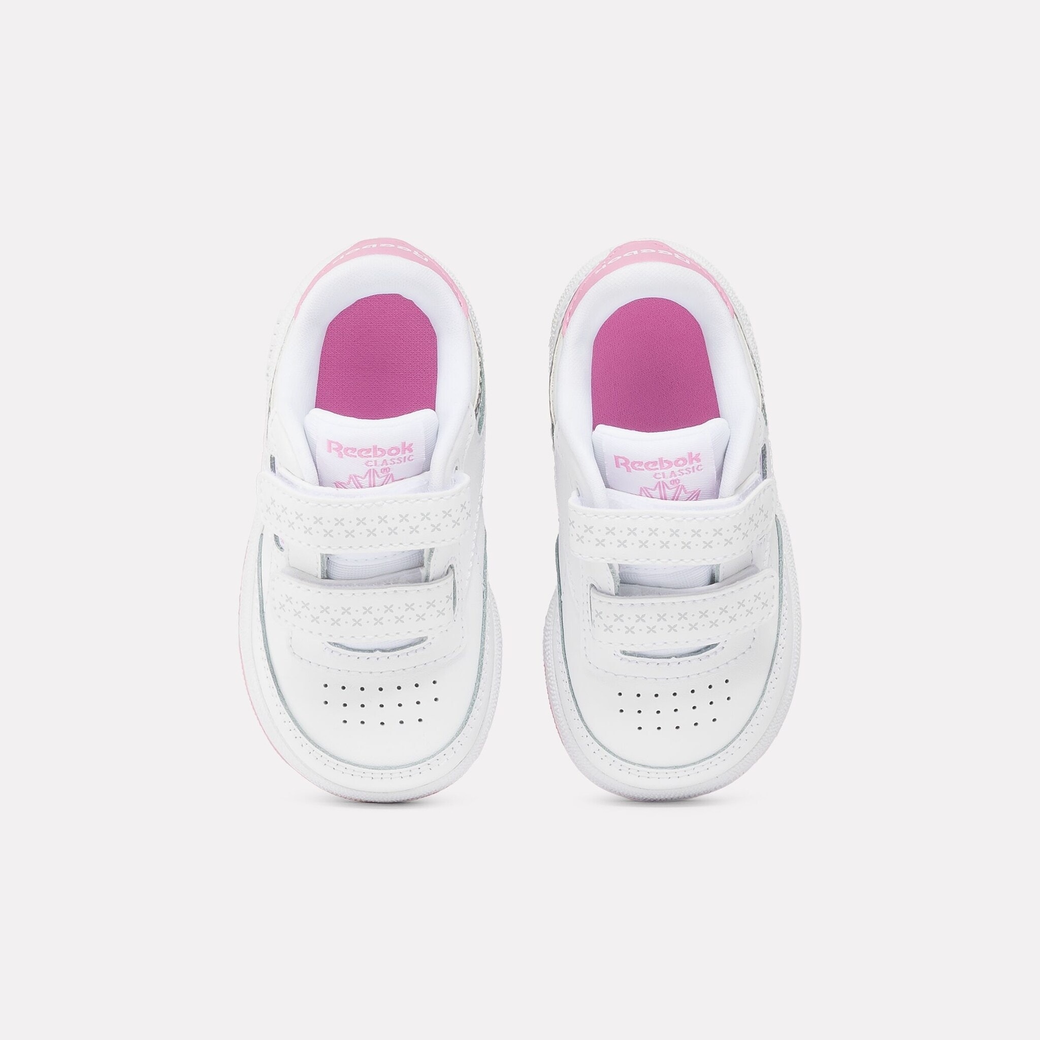 Reebok Classic Sneaker »CLUB C 2V 2.0«, für Baby und Kleinkinder mit Klettverschluss