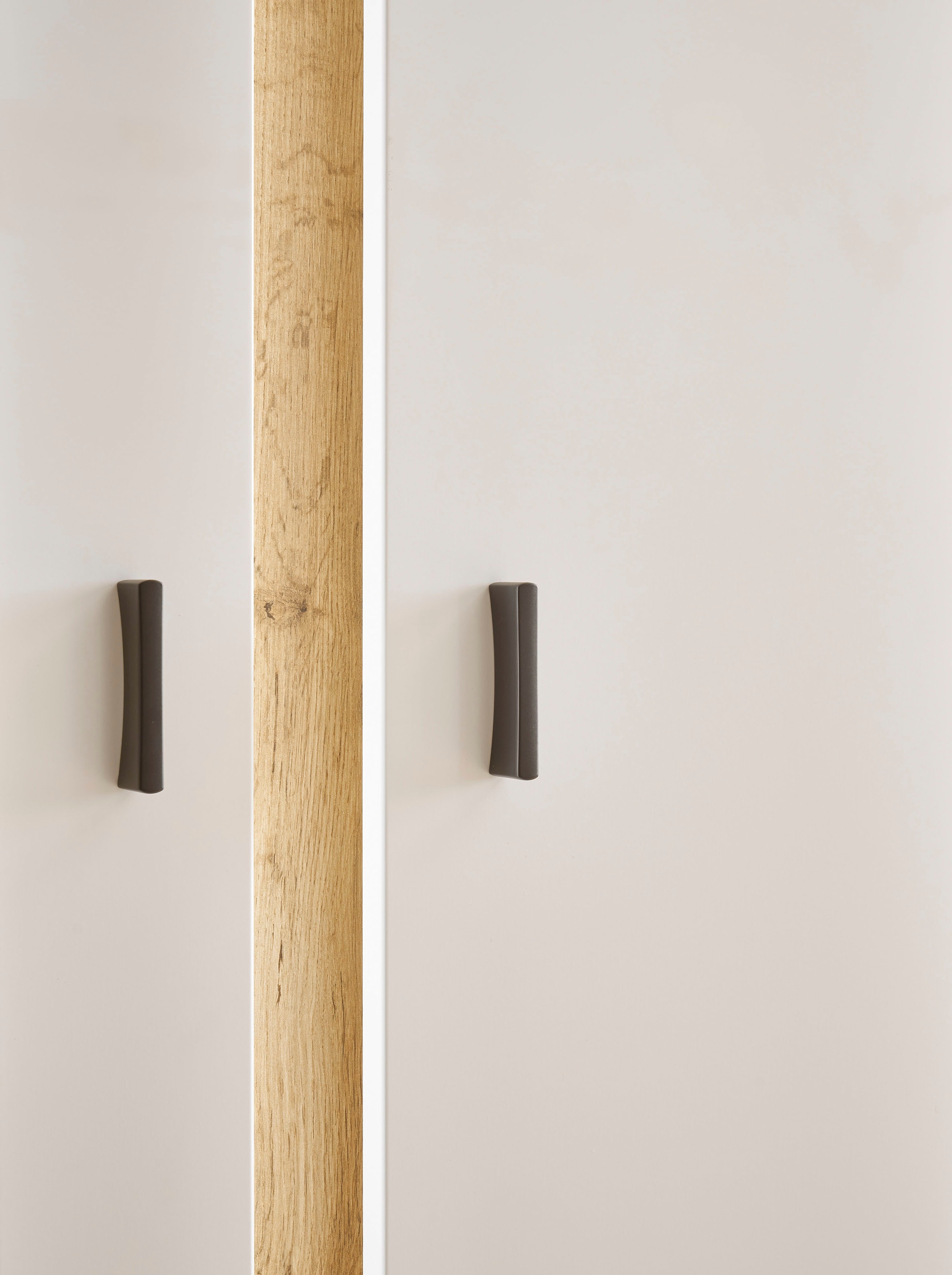 INOSIGN Wohnwand »LONG ISLAND«, (Set, 3 St.), in moderner Trendfarbe,inklusive senkrechter Beleuchtung,Breite 290 cm